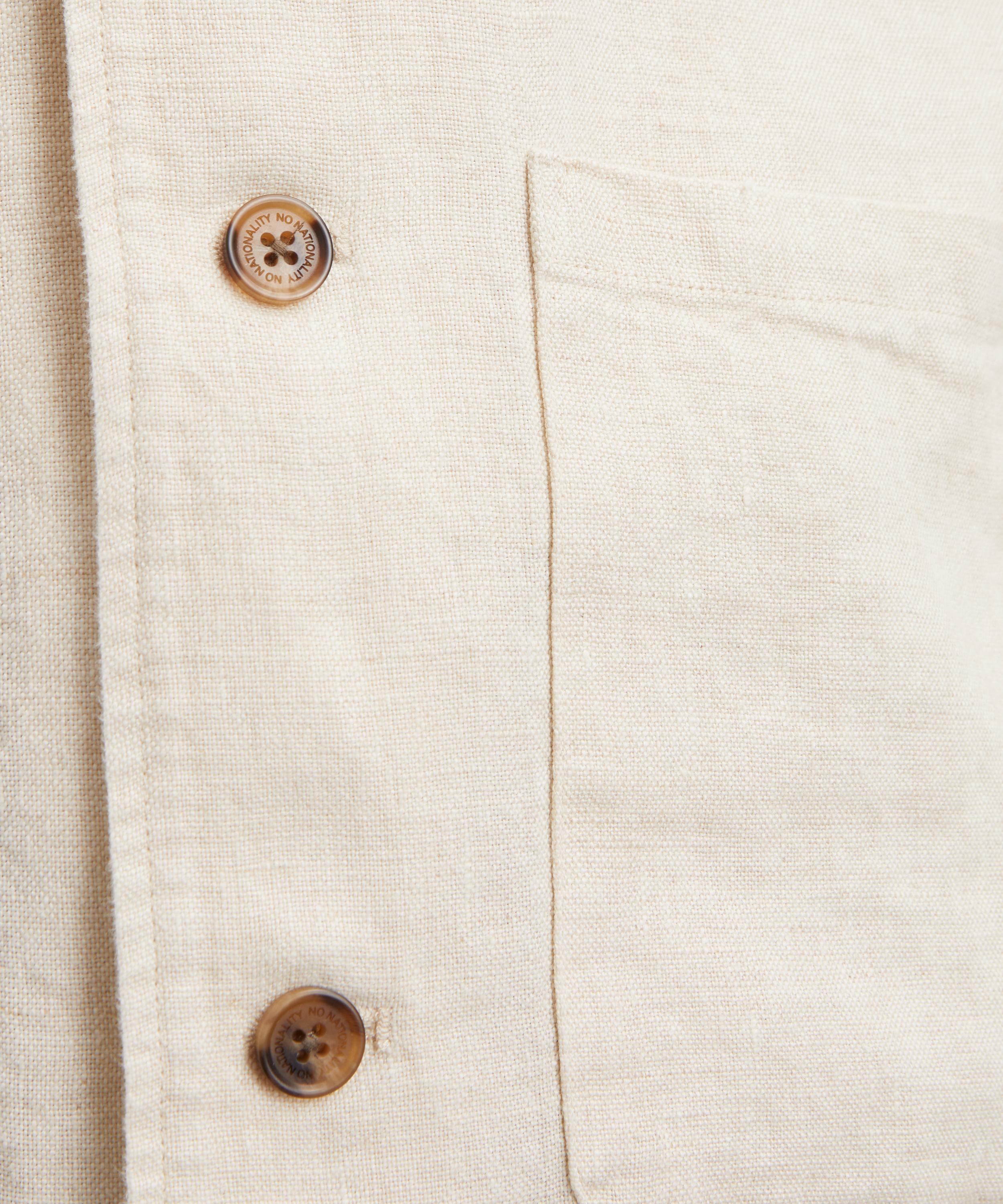 NN07 - Morgan Oat Linen Jacket image number 4