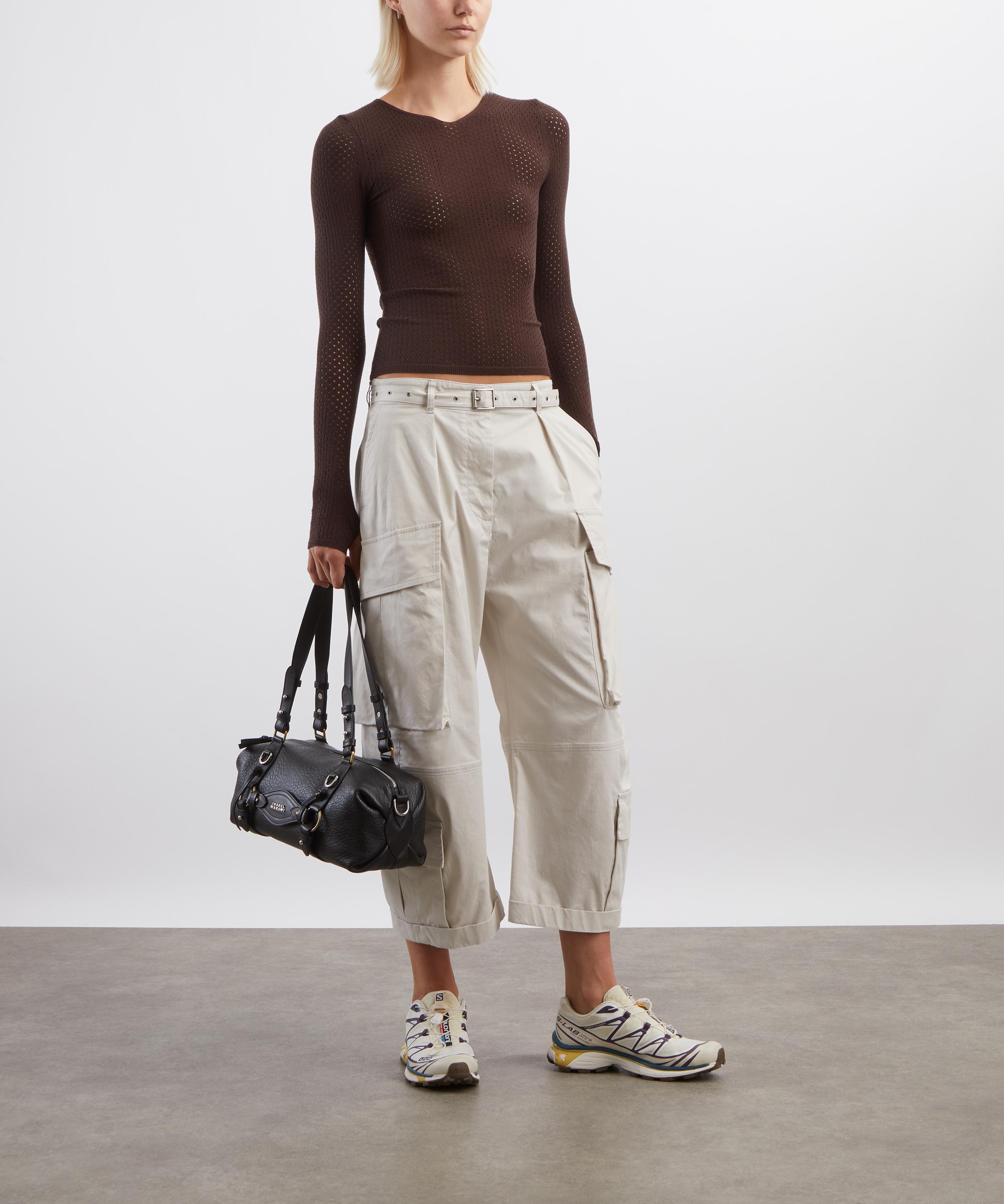 Peachy Den - Carly Thermal V-Neck Jumper image number 1