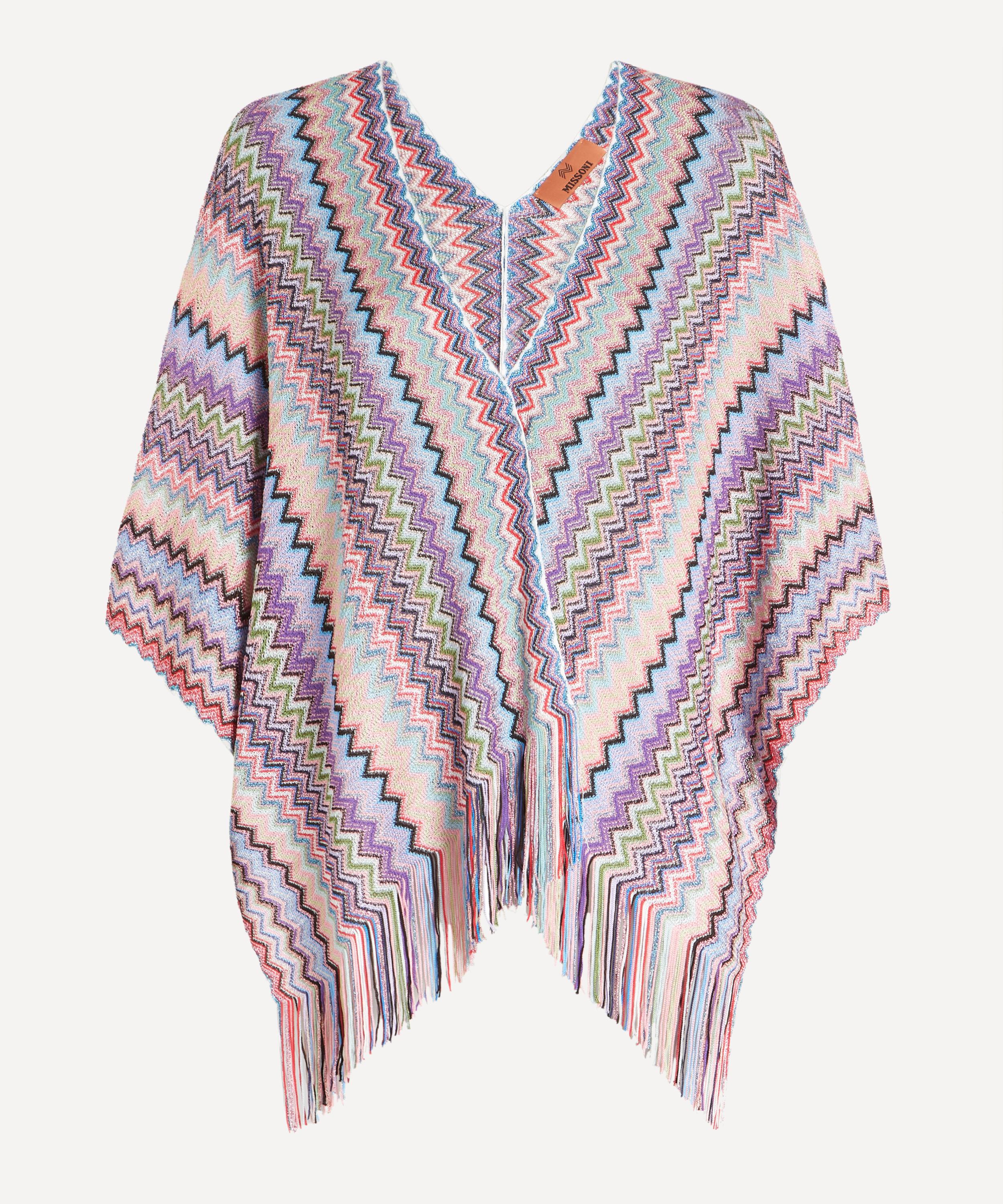 Missoni - Zig-Zag Patterned Cape