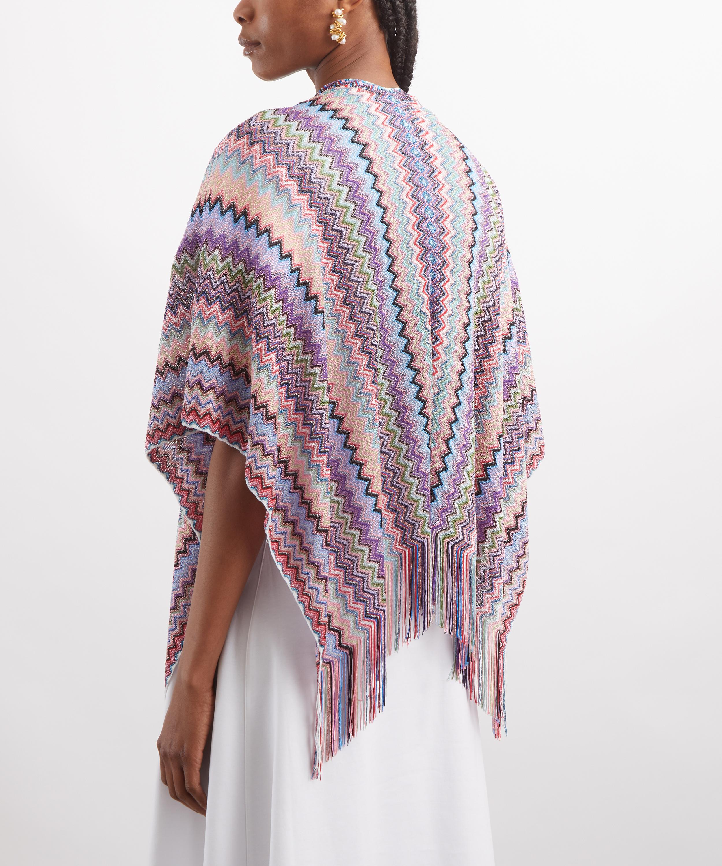 Missoni - Zig-Zag Patterned Cape image number 3