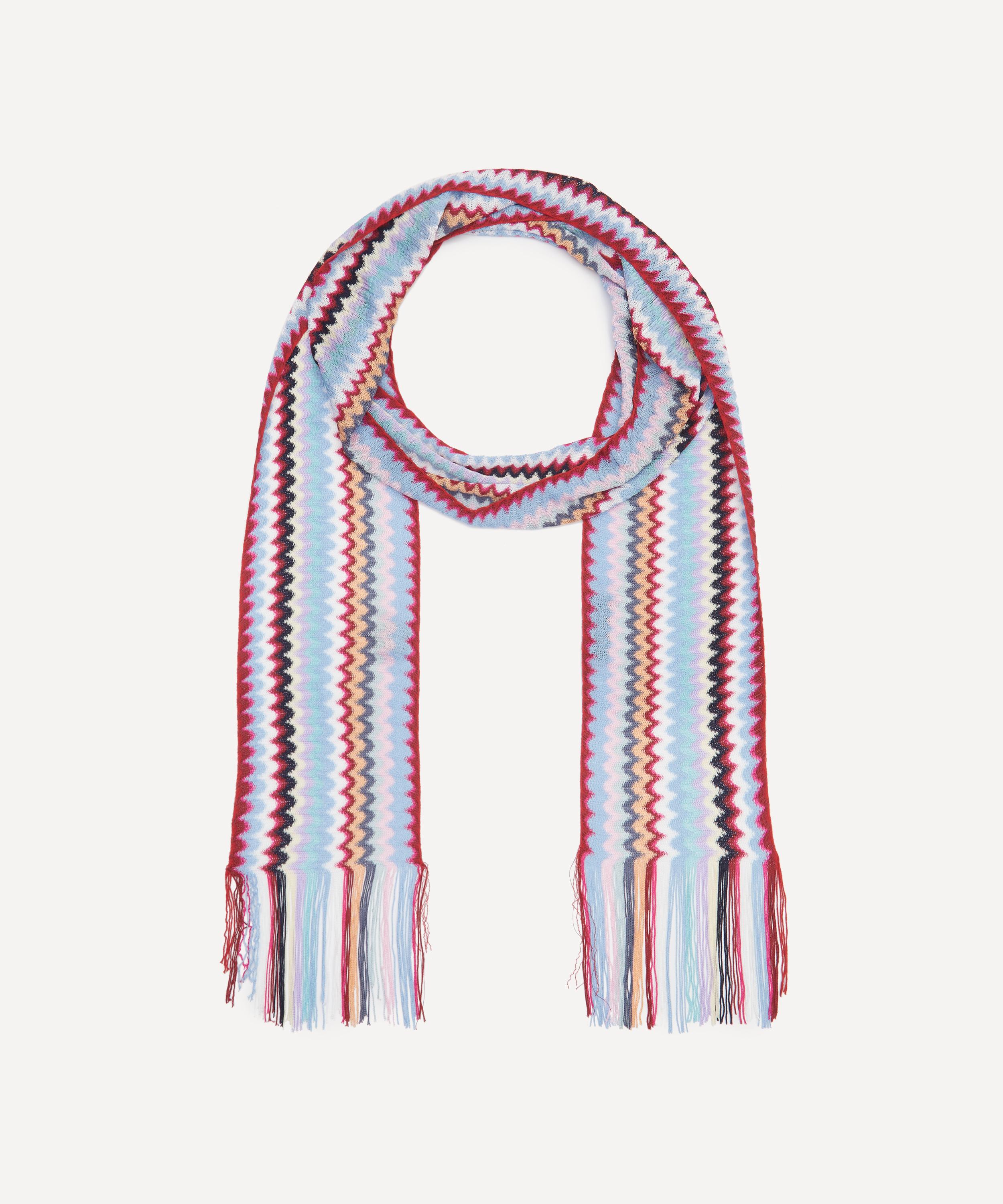 Missoni - Fringed Zig-Zag Viscose Scarf image number 0
