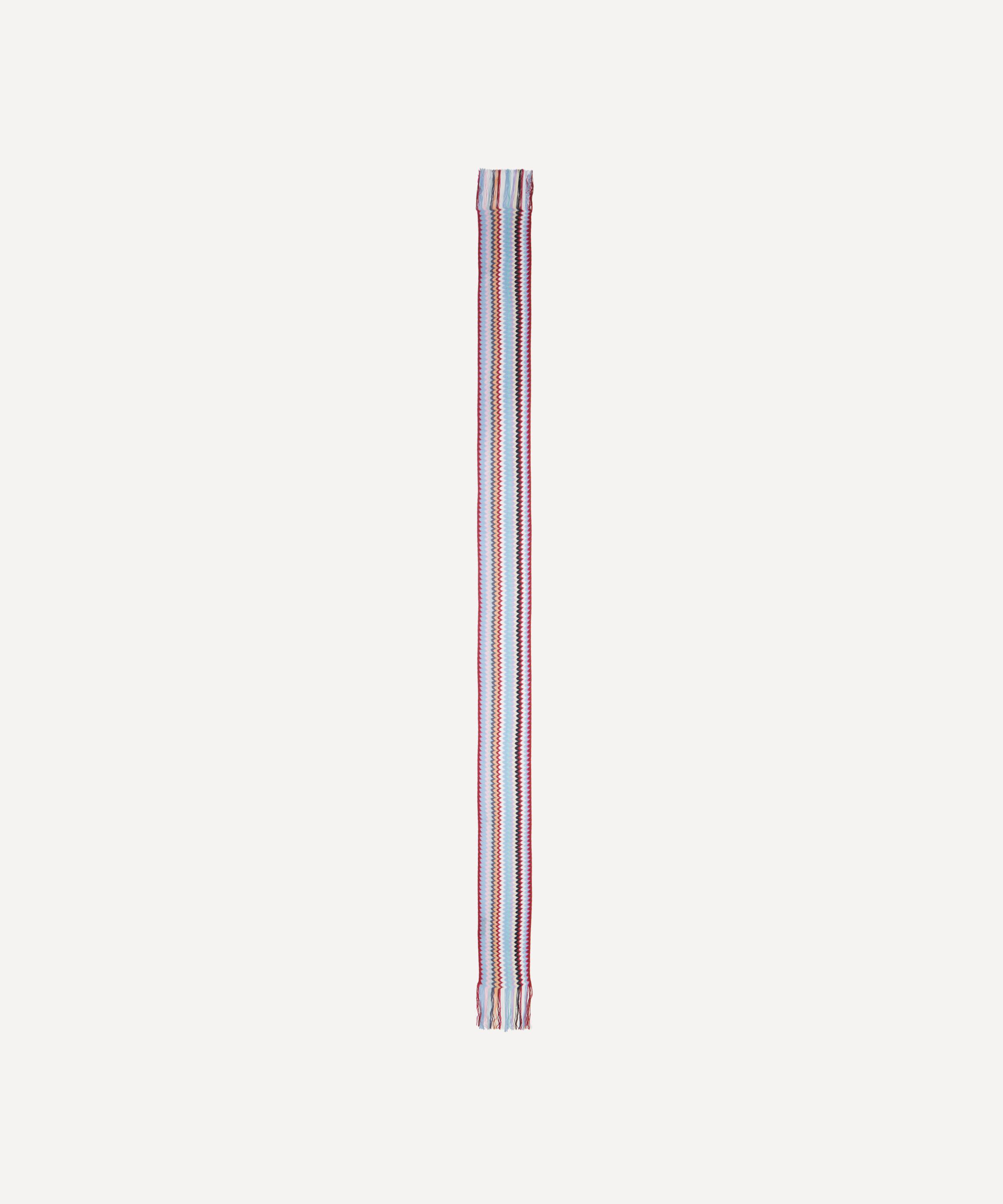 Missoni - Fringed Zig-Zag Viscose Scarf image number 1