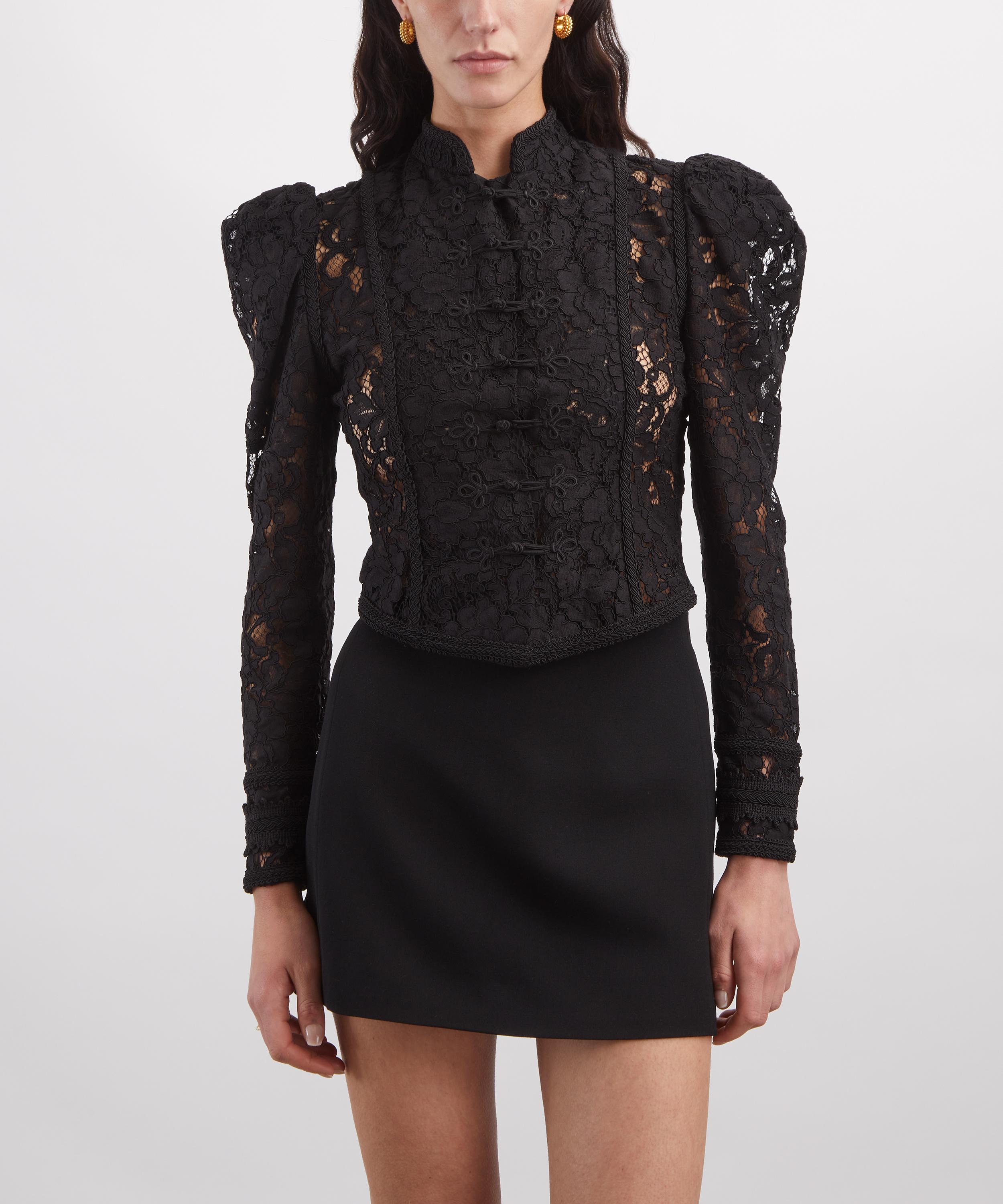 THE IRISH TWIN - Christi Couture Guipure Lace Jacket image number 2