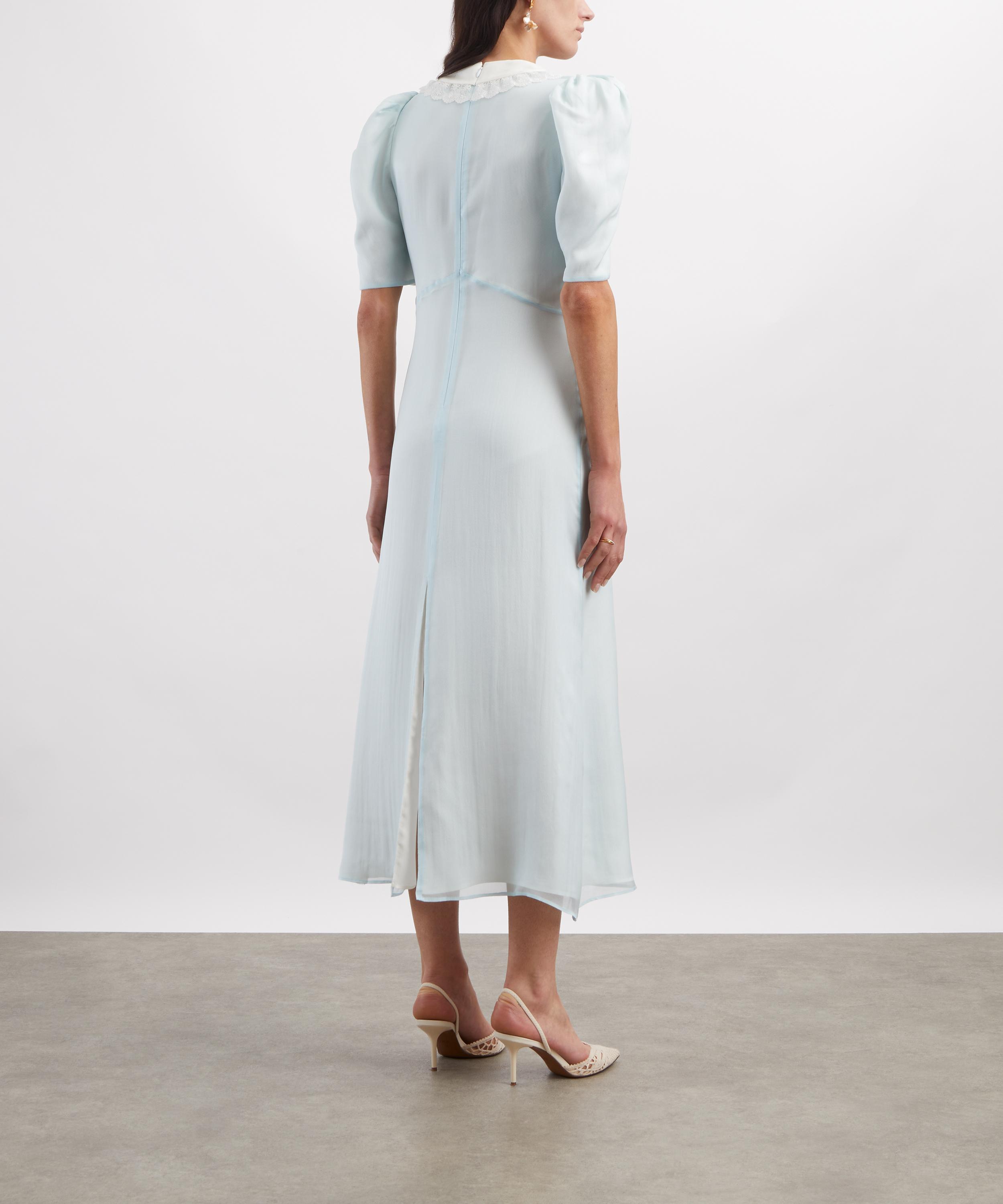 THE IRISH TWIN - Tildi Ice Blue Long Dress image number 3