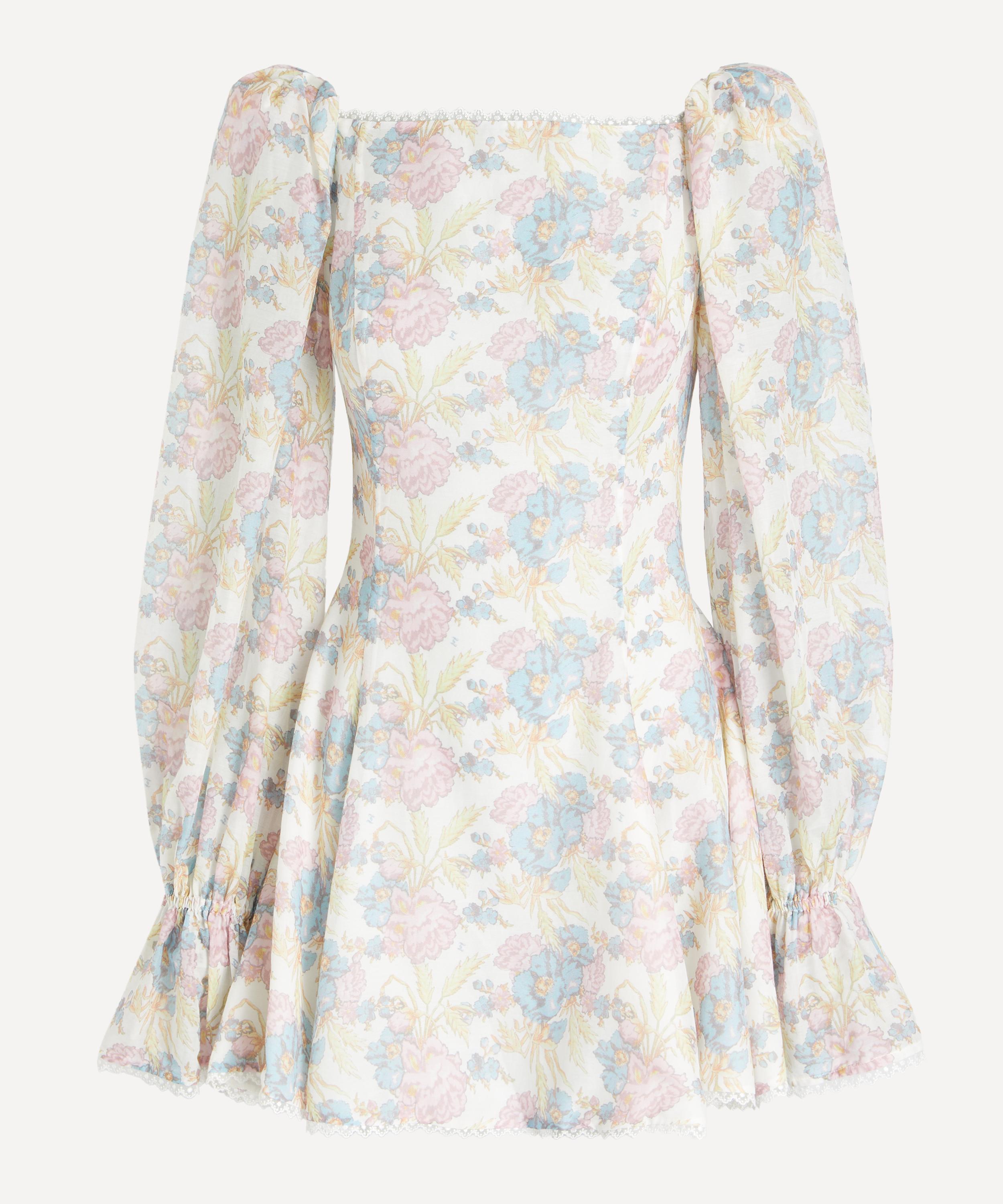 THE IRISH TWIN - Janni Pressed Tuberose Silk Mini Dress