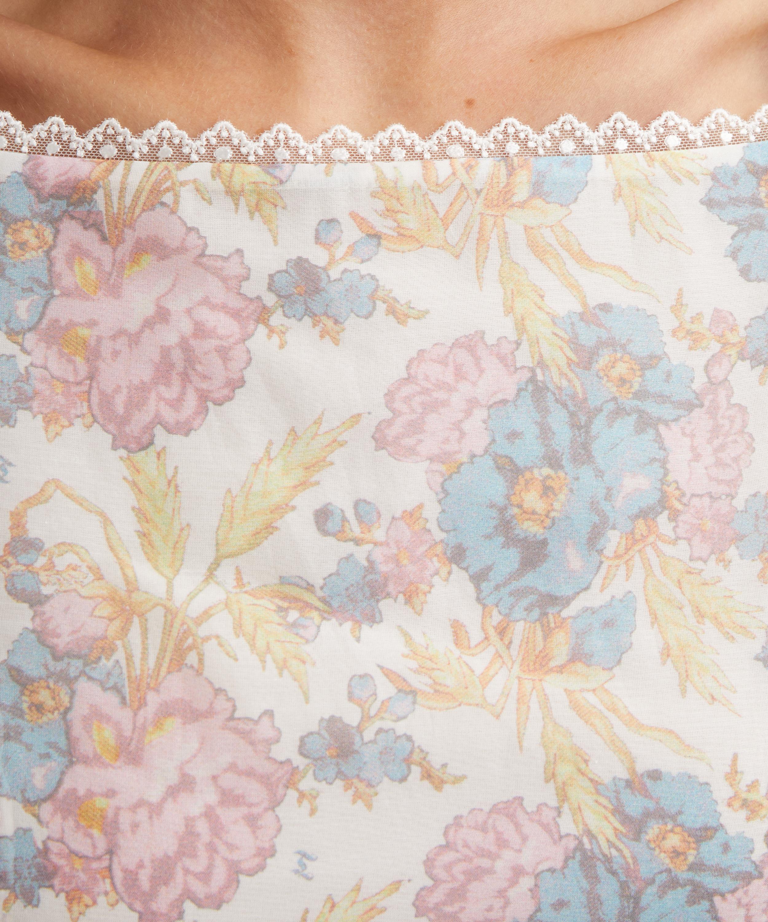 THE IRISH TWIN - Janni Pressed Tuberose Silk Mini Dress image number 4