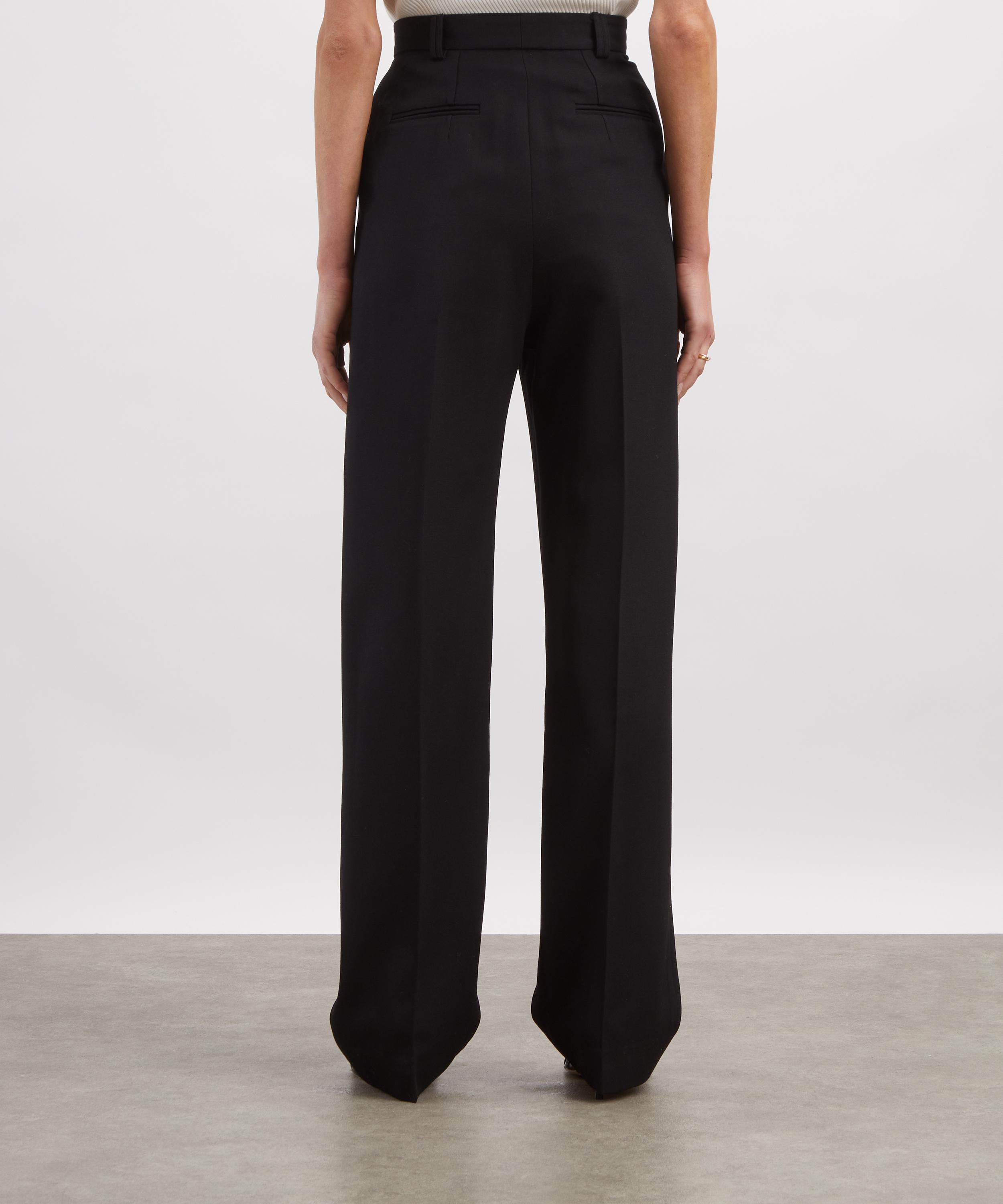 THE IRISH TWIN - Henri High-Waisted Wool Trousers image number 3