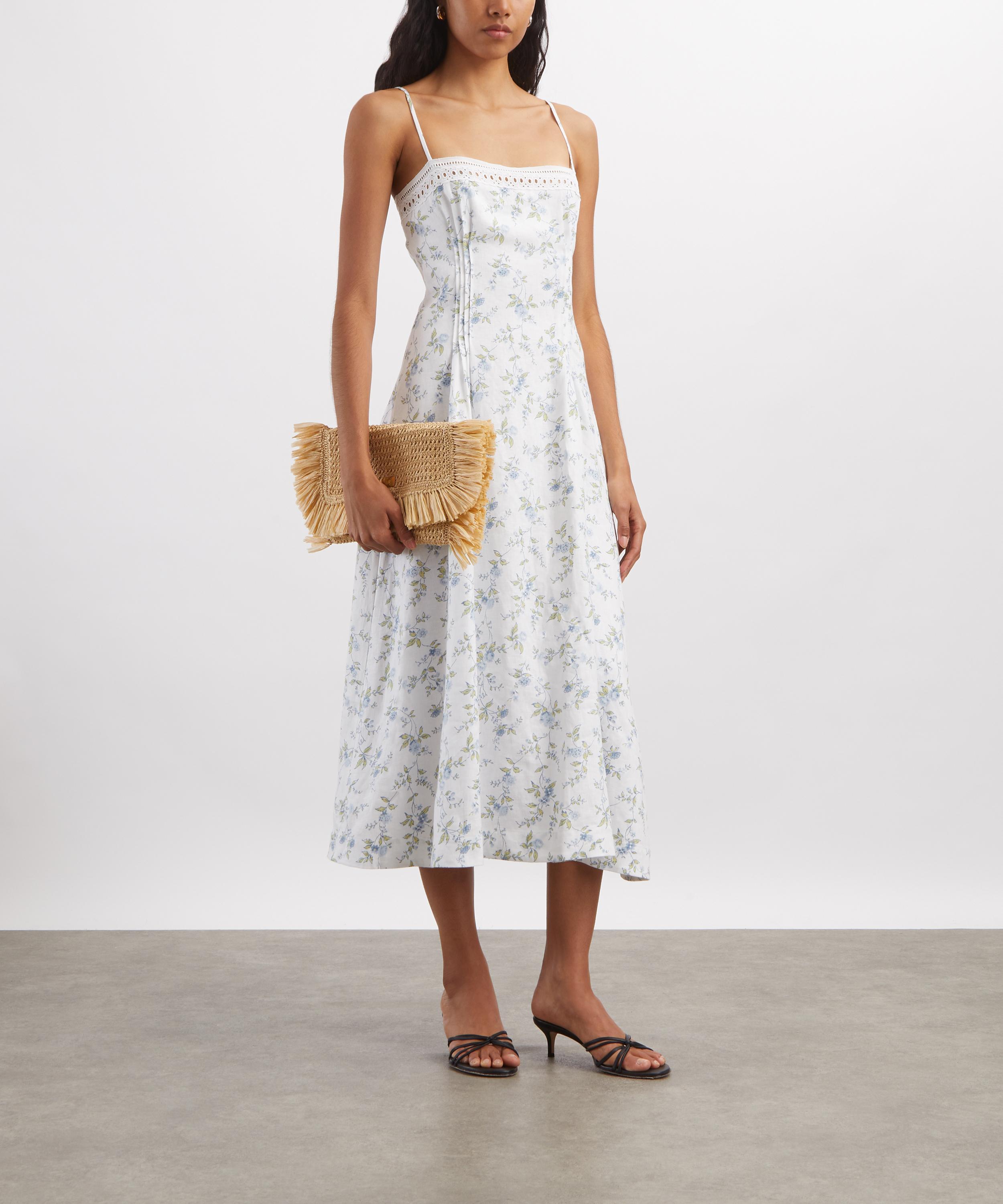 Reformation - Pomona Linen Midi Dress&nbsp; image number 1