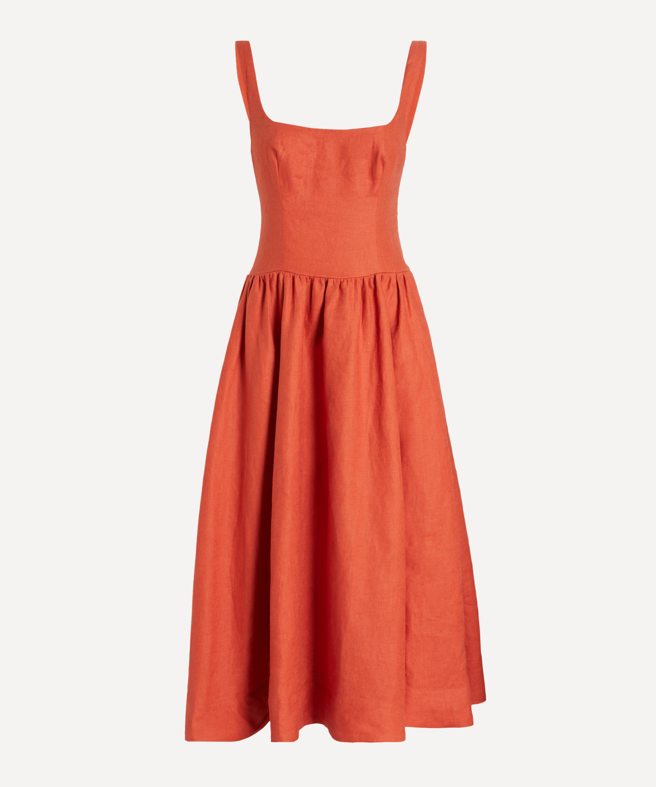 Reformation - Janu Linen Midi Dress&nbsp;
