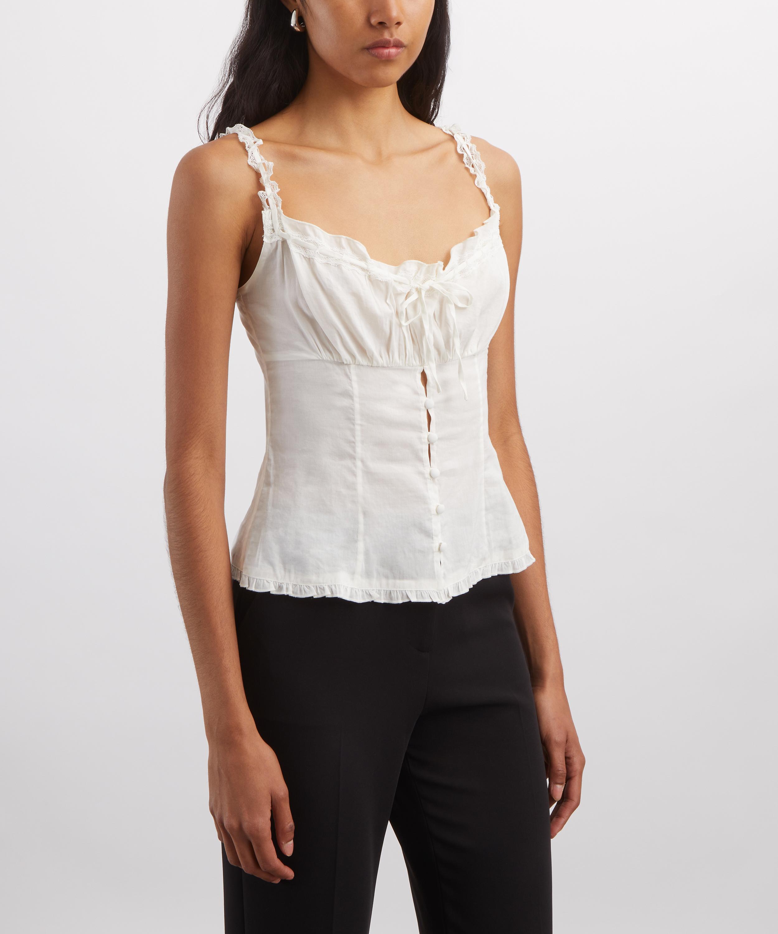 Reformation - Teddy Silk Camisole Top image number 2