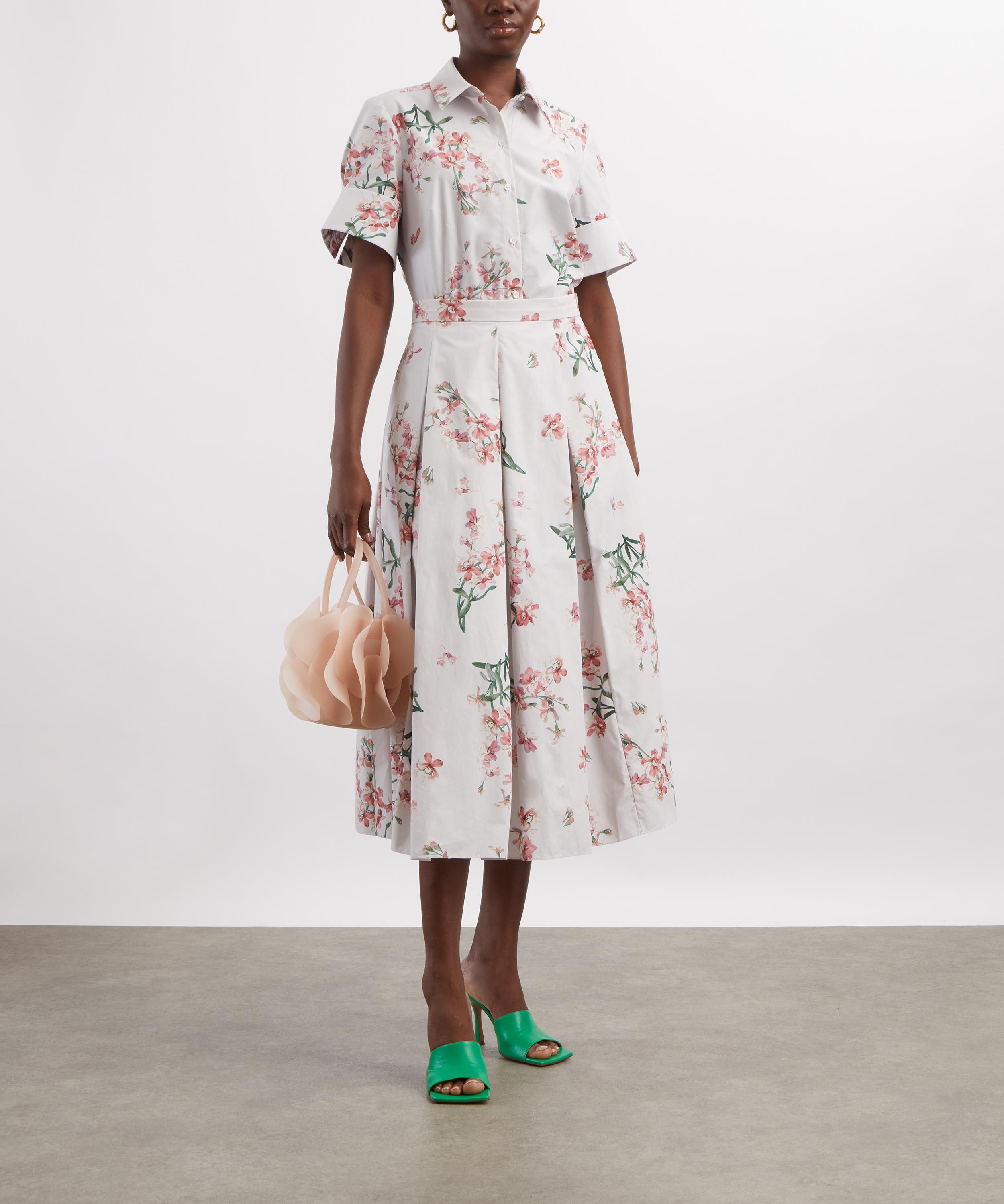 Erdem - Floral Print Short-Sleeve Shirt image number 1