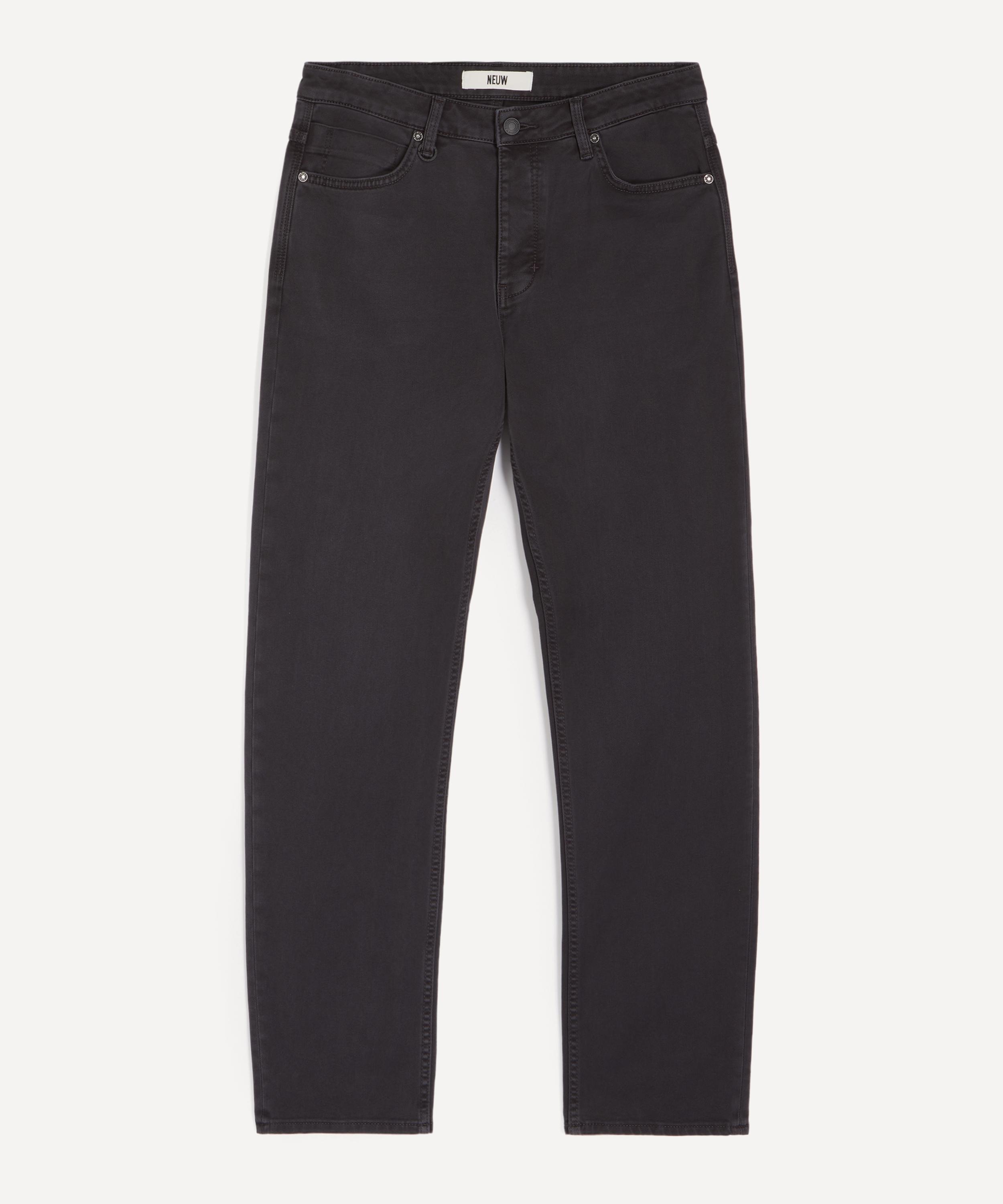 Neuw - Lou Straight Jeans in Nero