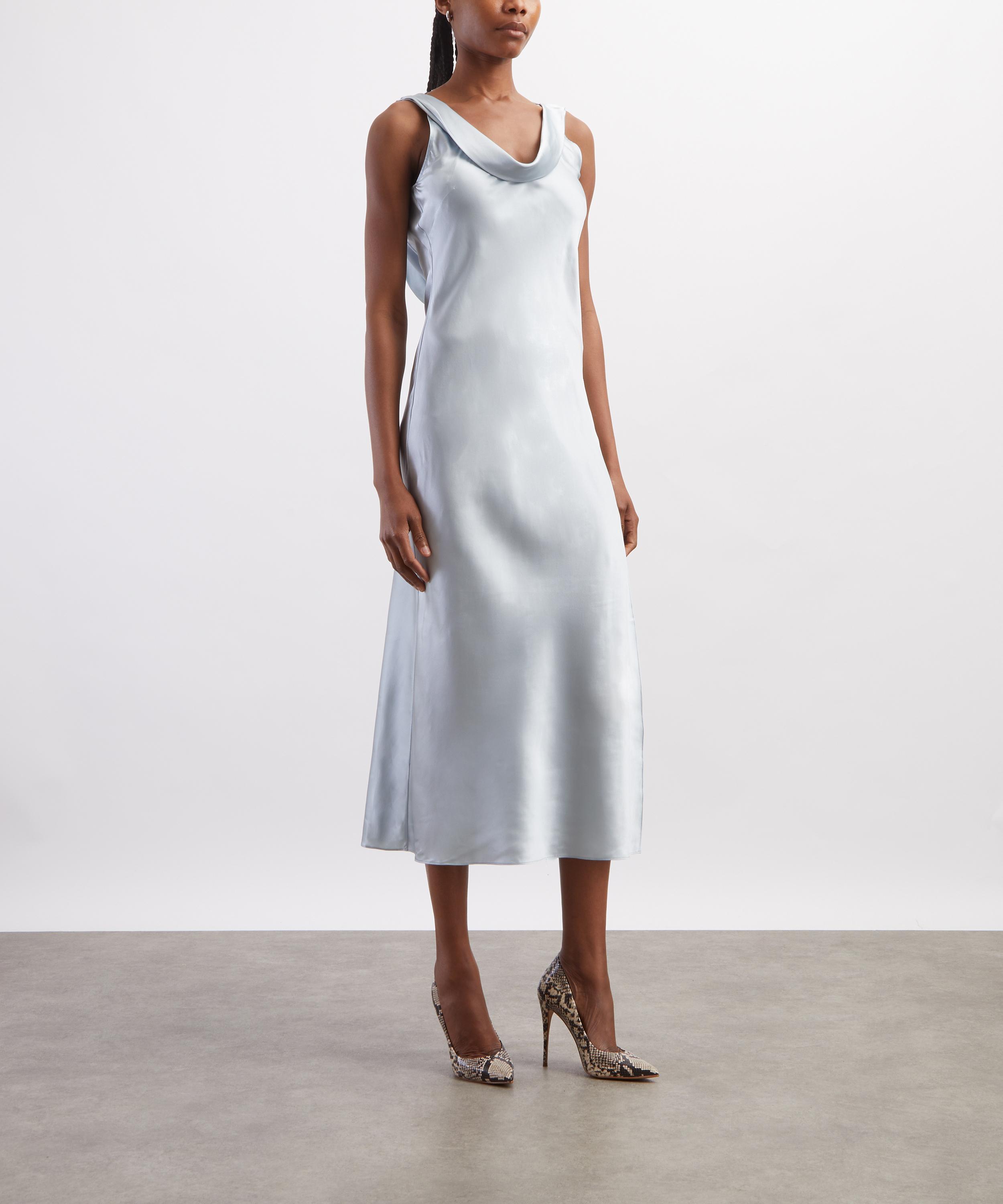 Acne Studios - Silk Tunic Dress image number 2