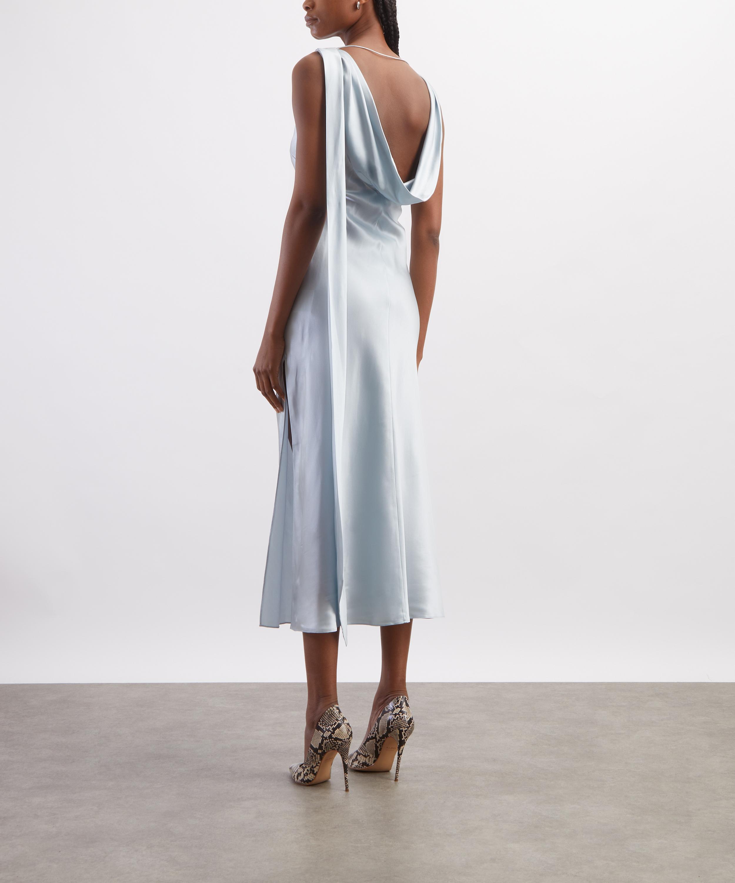 Acne Studios - Silk Tunic Dress image number 3