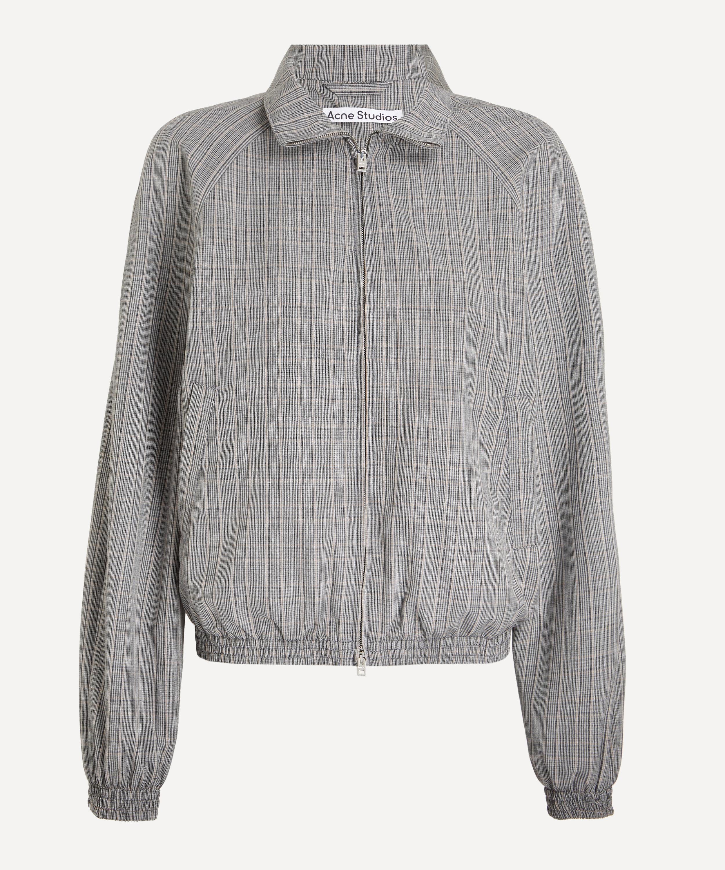 Acne Studios - Grey Technical Check Jacket