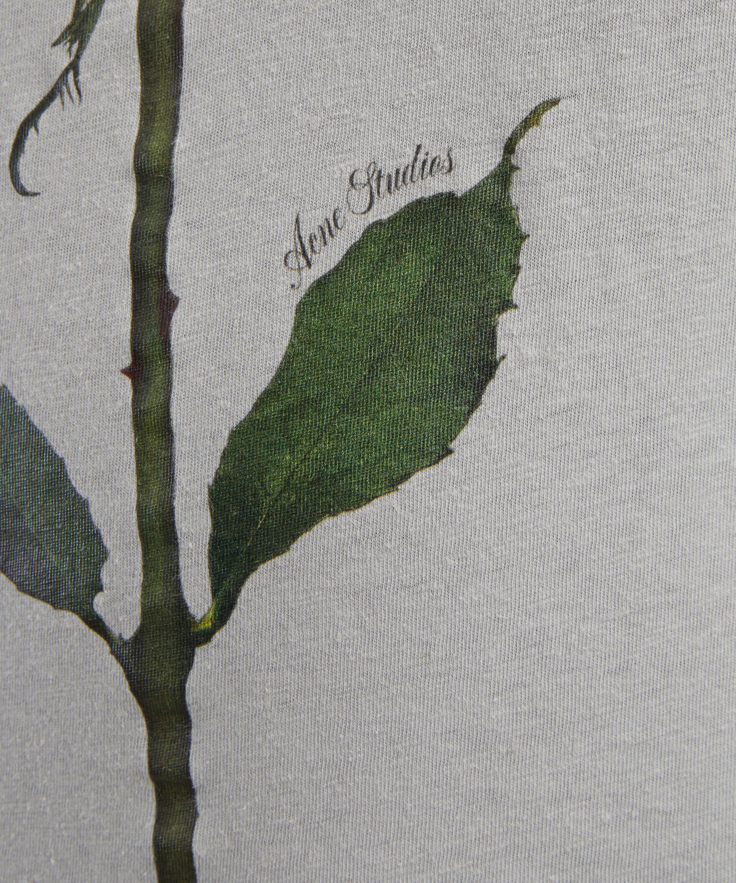 Acne Studios - Graphic Rose T-Shirt image number 4