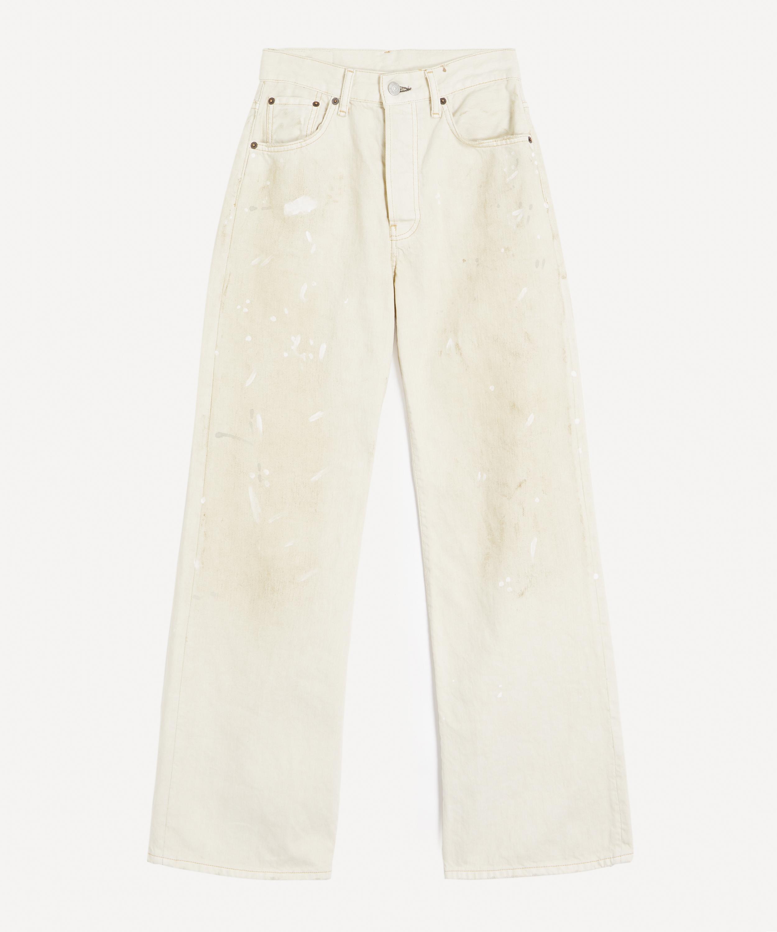 Acne Studios - White Trafalgar Regular Fit 2021M Jeans image number 0