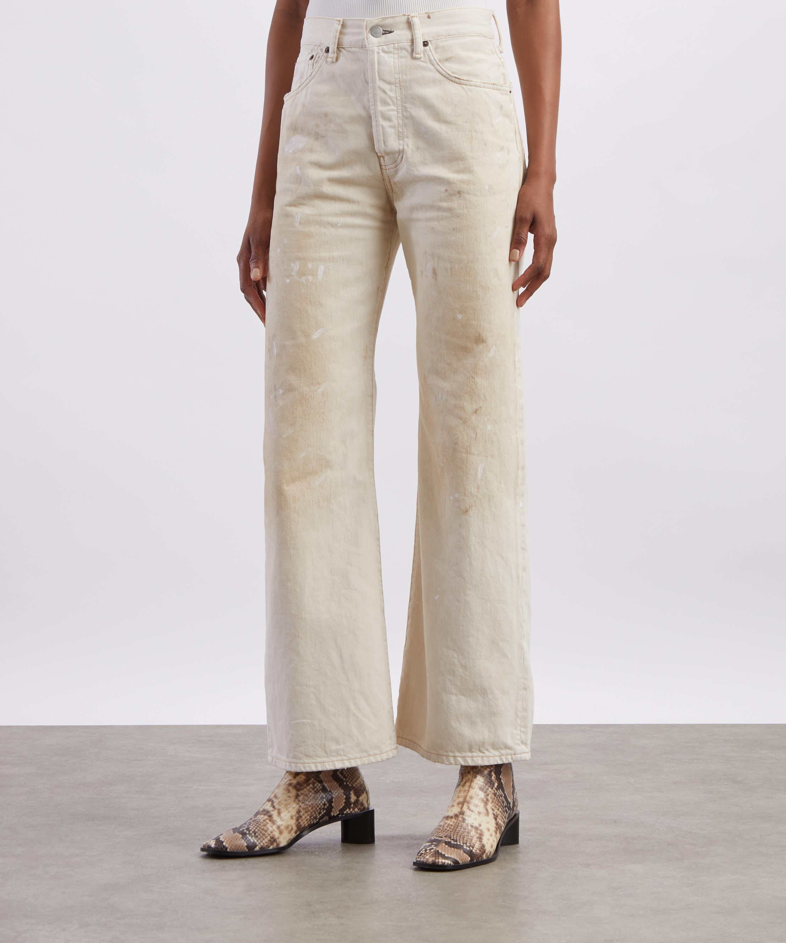 Acne Studios - White Trafalgar Regular Fit 2021M Jeans image number 2