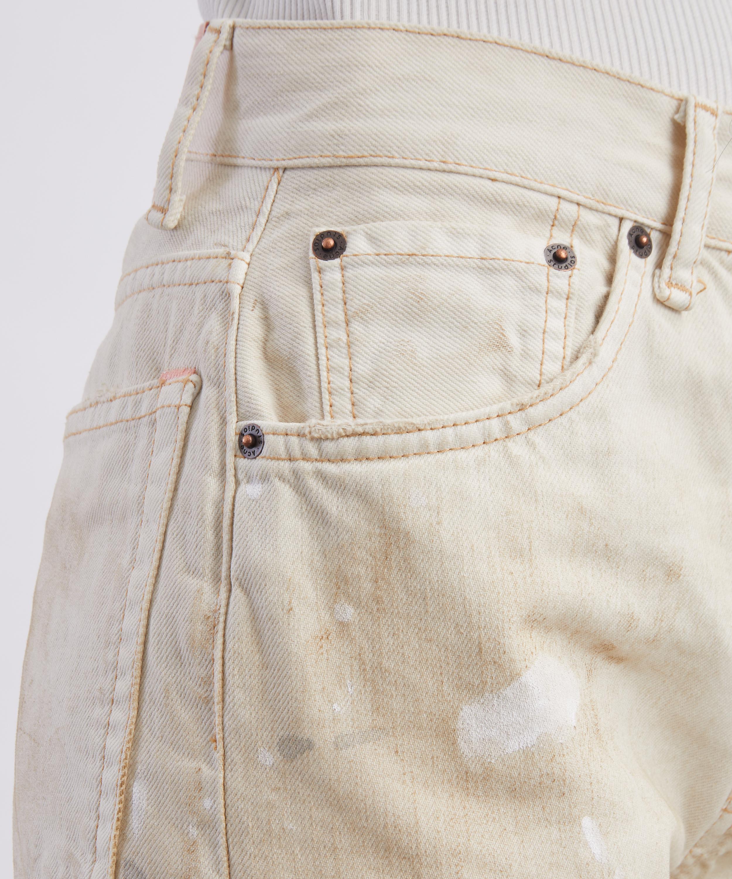 Acne Studios - White Trafalgar Regular Fit 2021M Jeans image number 4