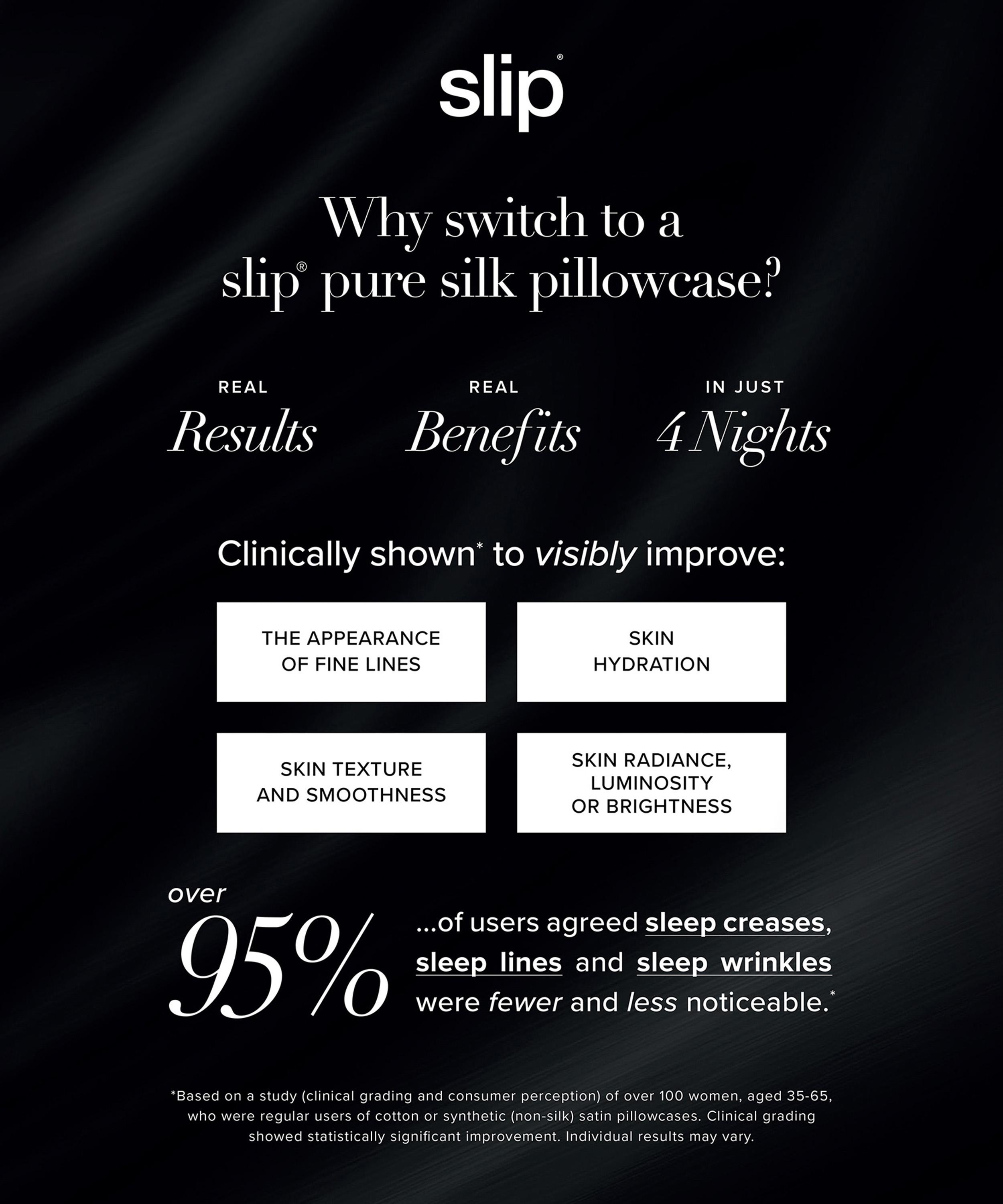 Slip - Queen Silk Pillowcase image number 3