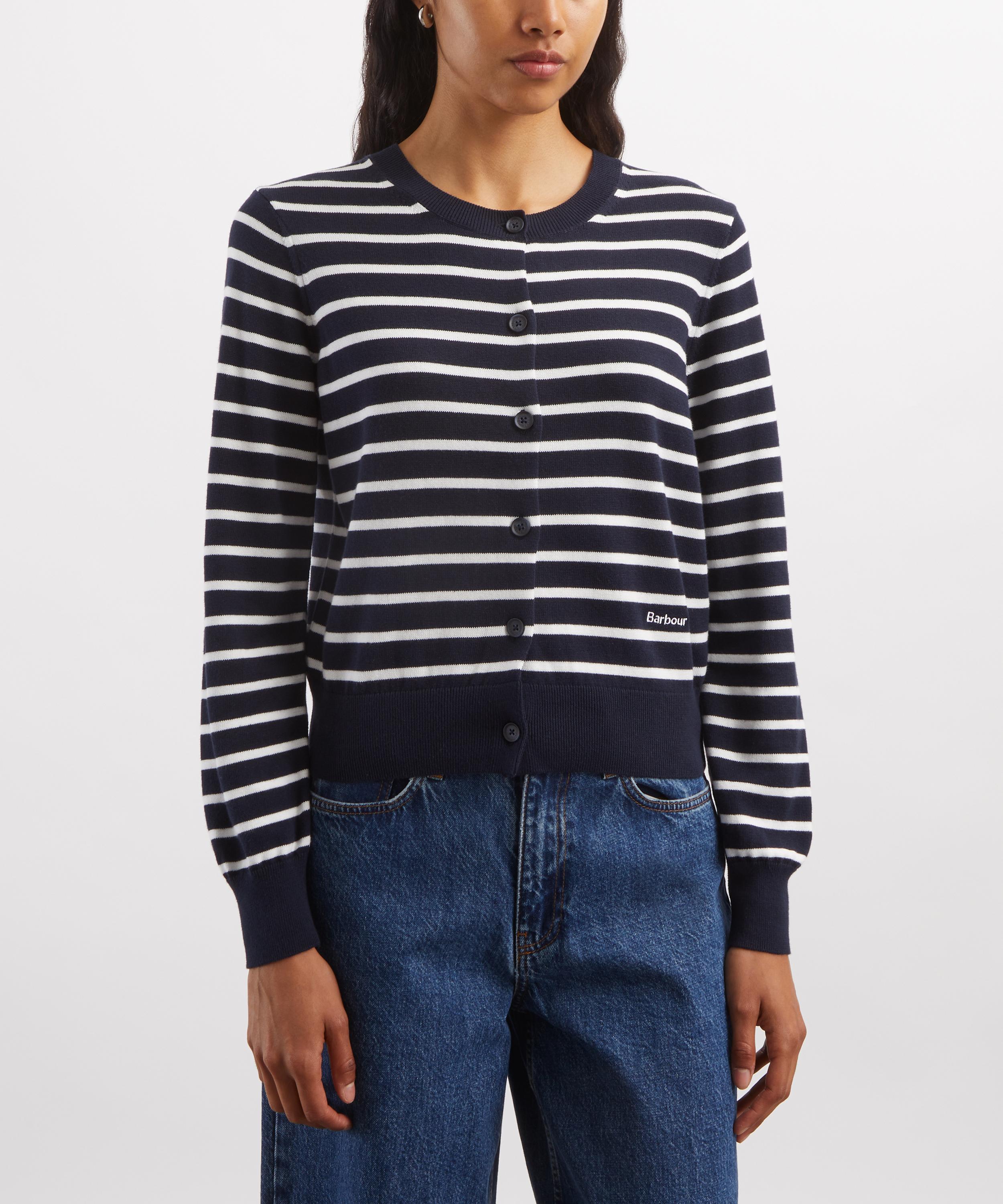 Barbour - Baiton Striped Cardigan image number 2