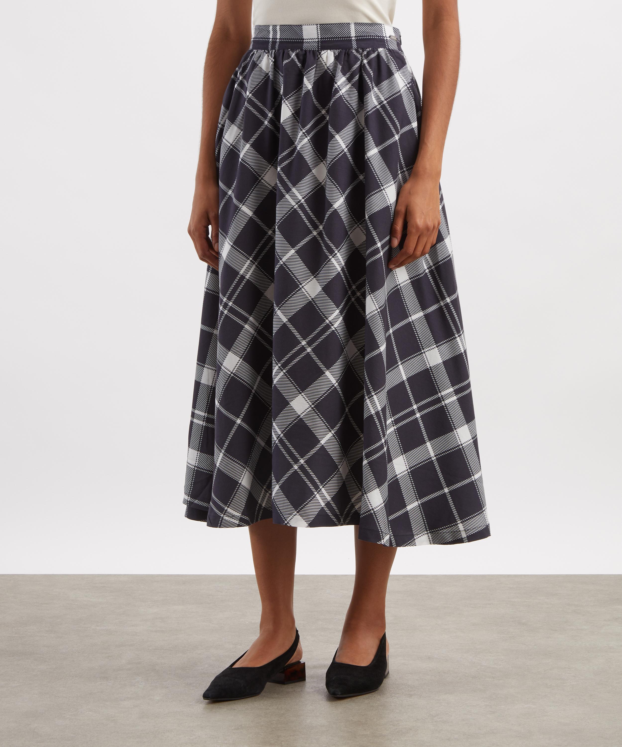 Barbour - Baiton Tartan Midi Skirt image number 2
