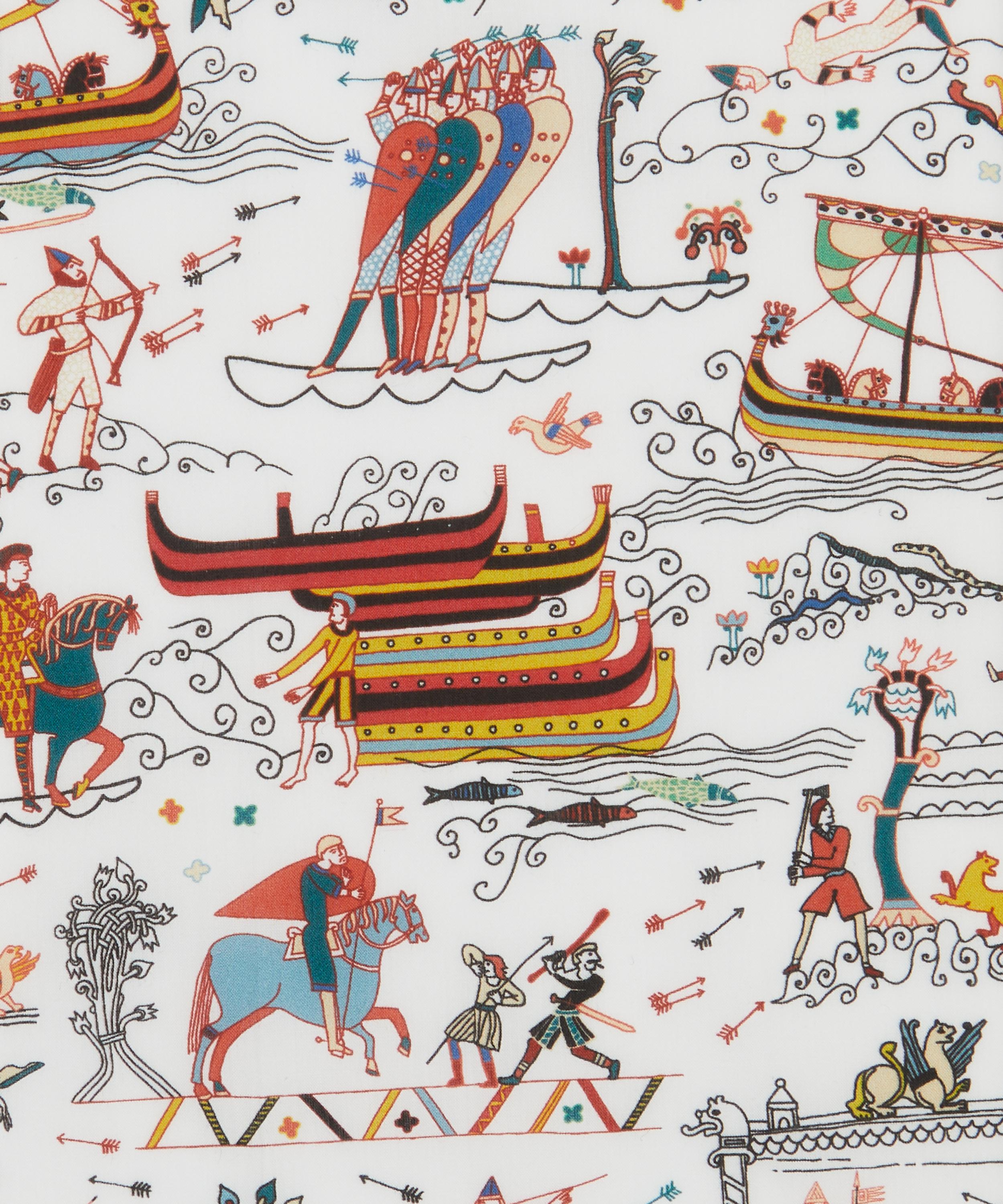 Liberty Fabrics - Liberty | British Museum Bayeux Tapestry Tana Lawn&trade; Cotton image number 0