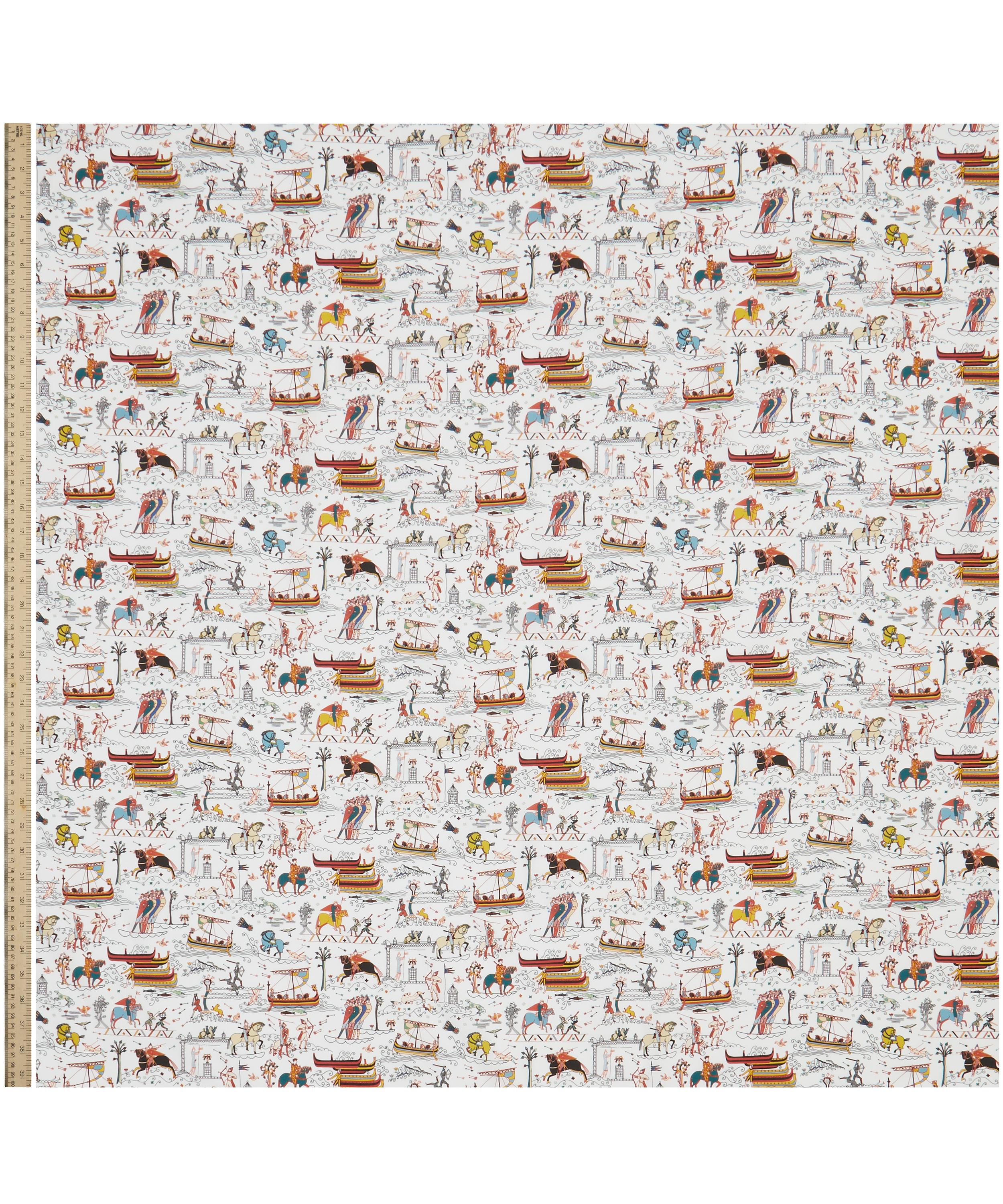 Liberty Fabrics - Liberty | British Museum Bayeux Tapestry Tana Lawn&trade; Cotton image number 1