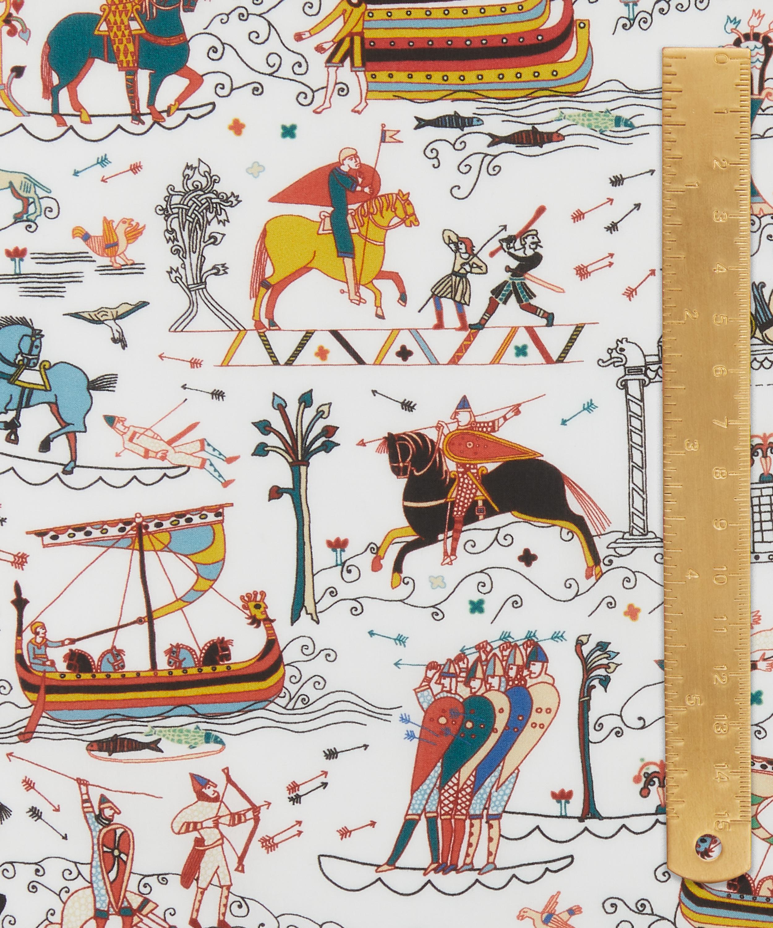 Liberty Fabrics - Liberty | British Museum Bayeux Tapestry Tana Lawn&trade; Cotton image number 4