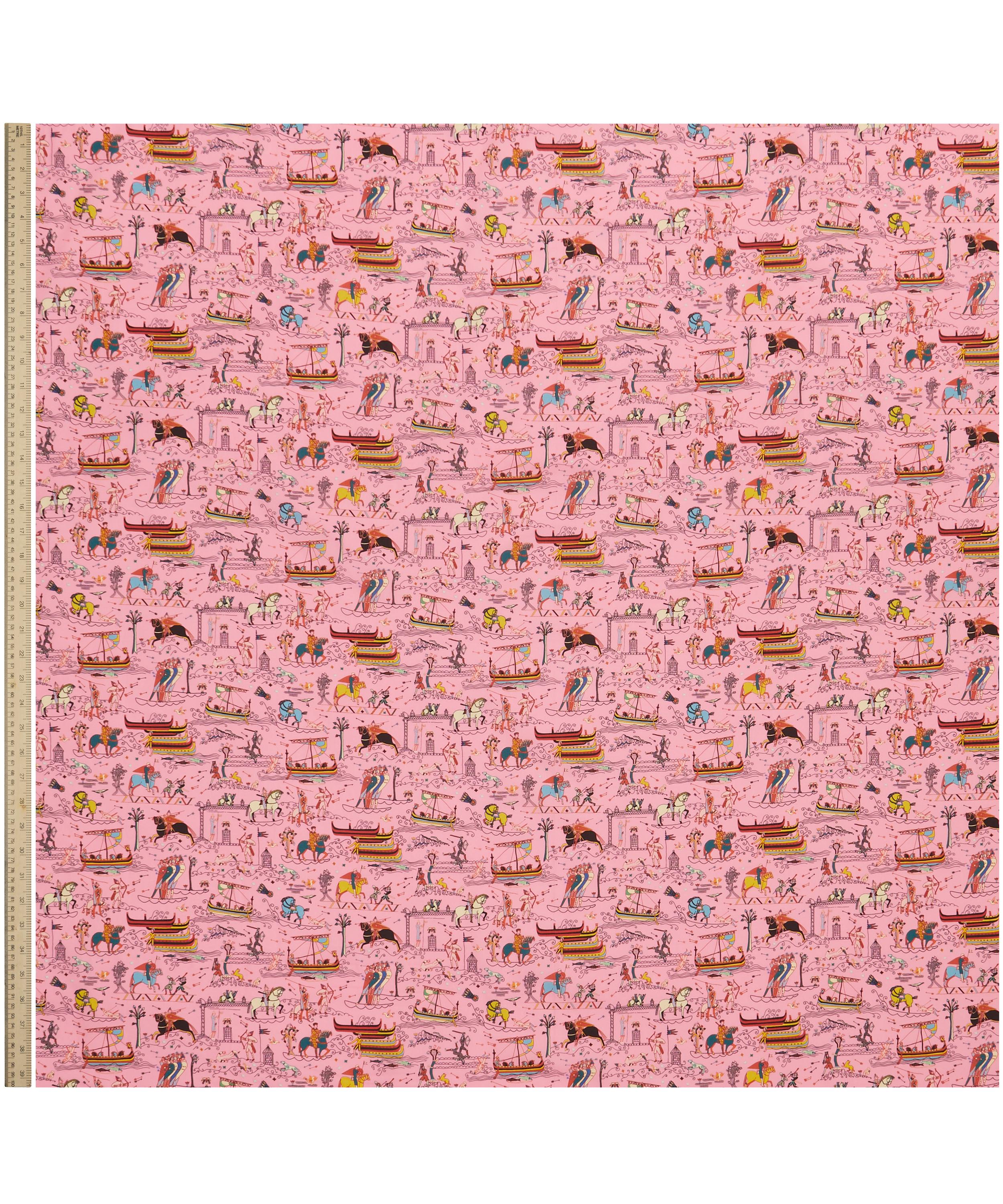Liberty Fabrics - Liberty | British Museum Bayeux Tapestry Tana Lawn&trade; Cotton image number 1