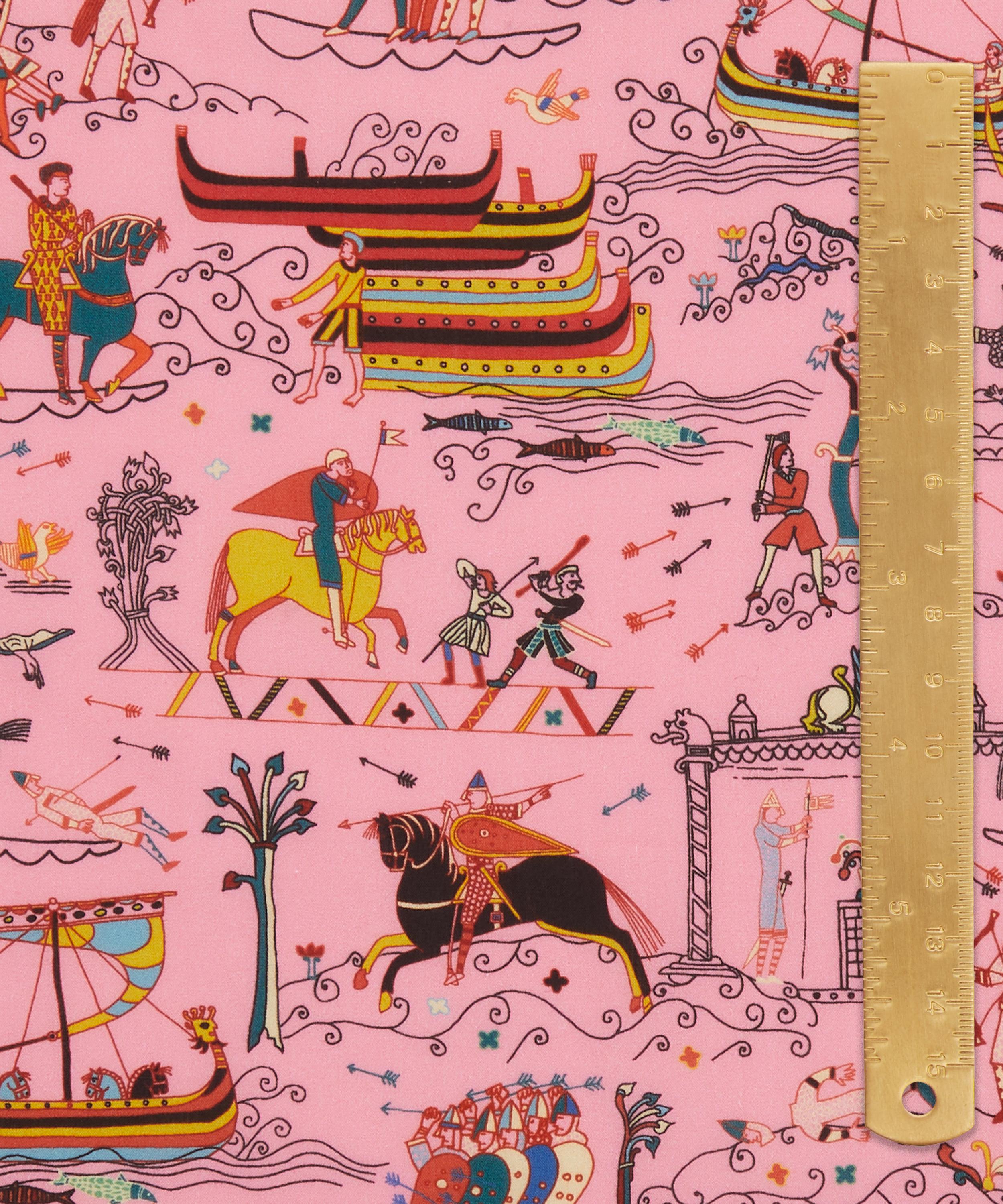 Liberty Fabrics - Liberty | British Museum Bayeux Tapestry Tana Lawn&trade; Cotton image number 4
