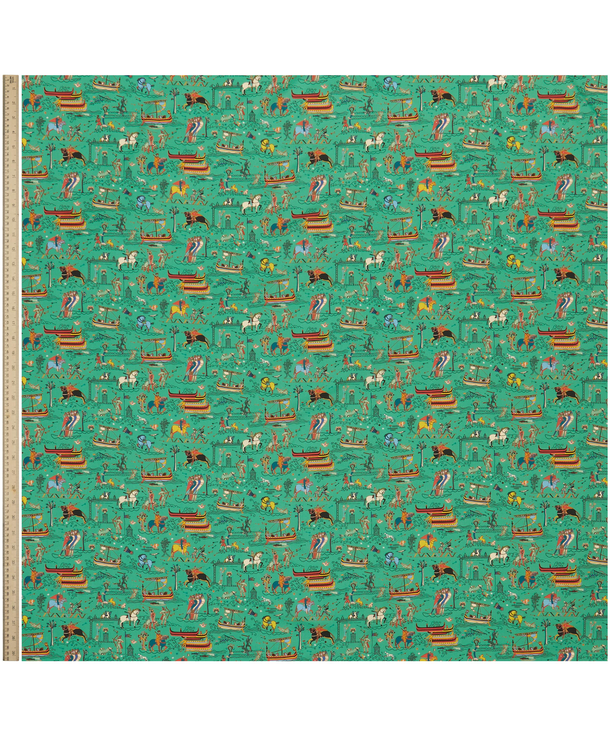 Liberty Fabrics - Liberty | British Museum Bayeux Tapestry Tana Lawn&trade; Cotton image number 1