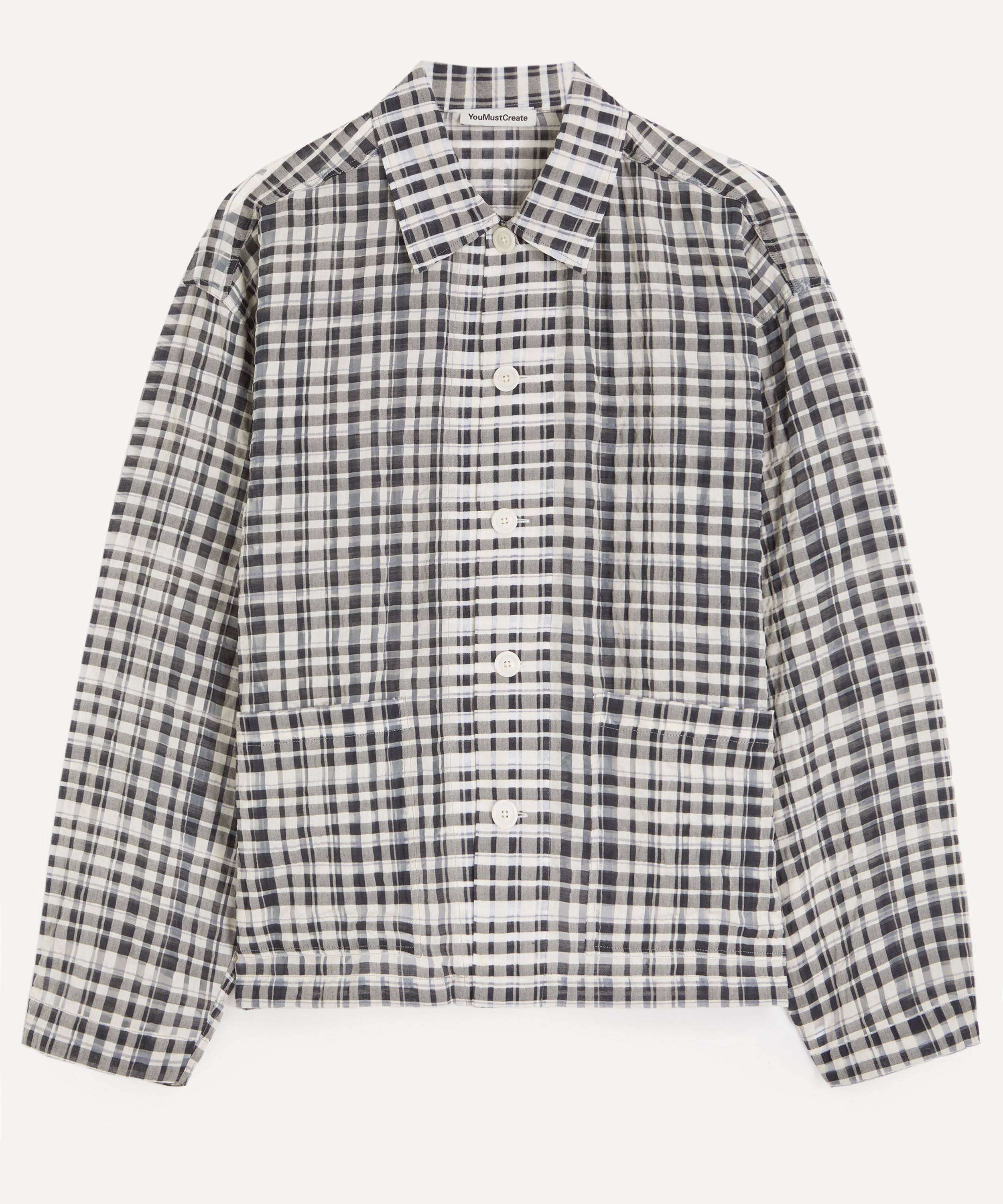 YMC - Charcoal PJ Overshirt image number 0