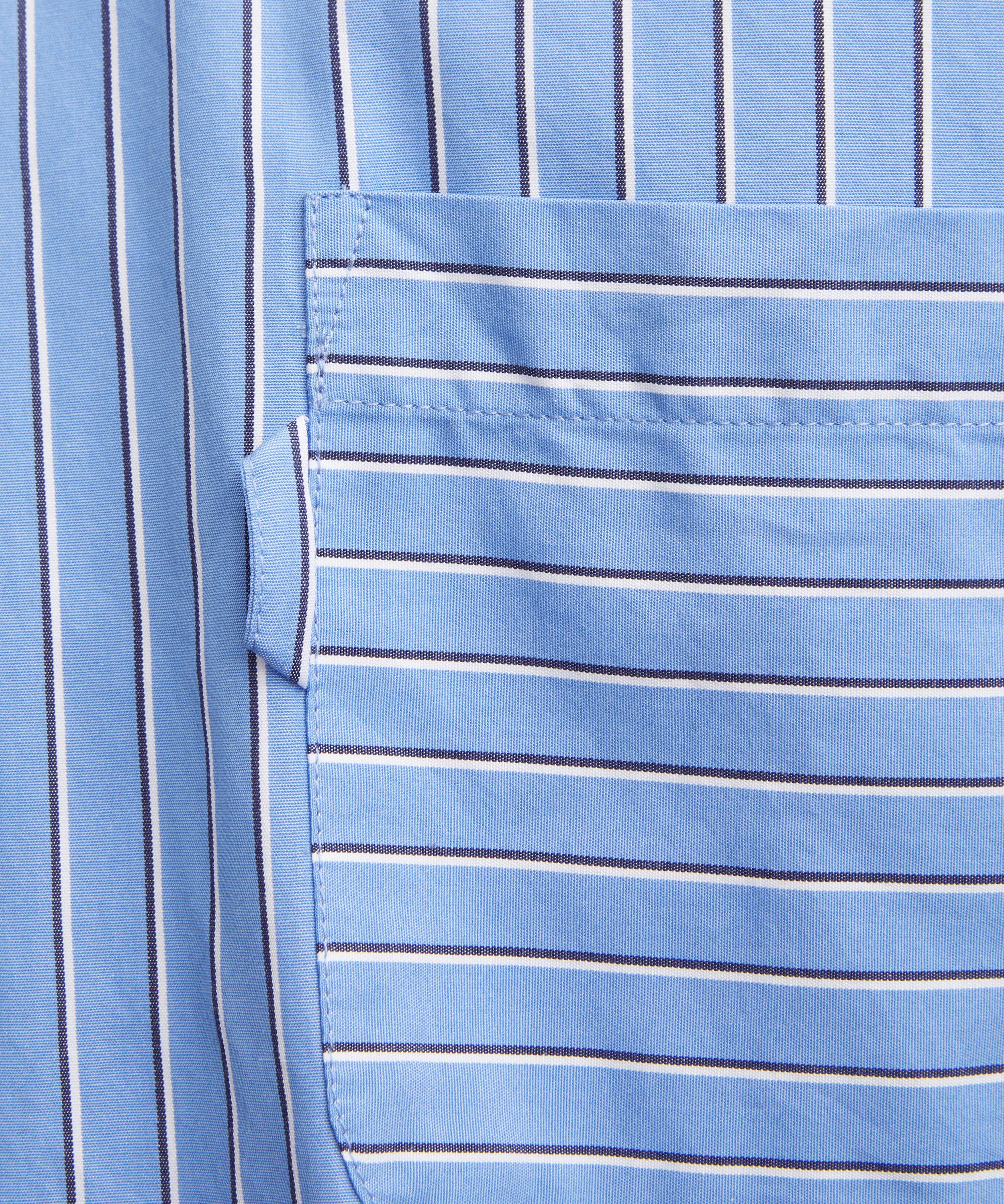 YMC - Blue Curtis Relaxed Shirt image number 4