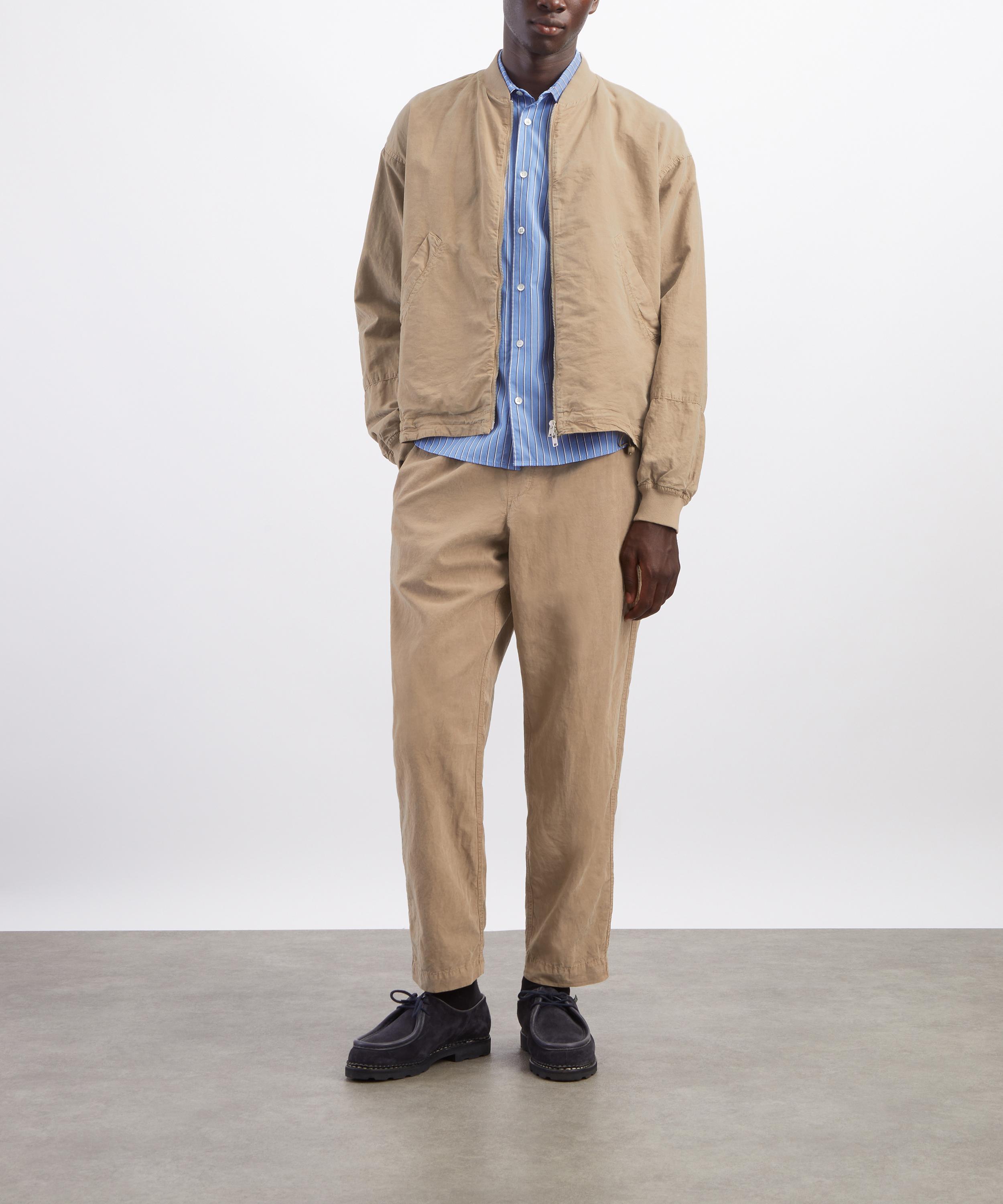 YMC - Alva Taupe Skater Trousers image number 1