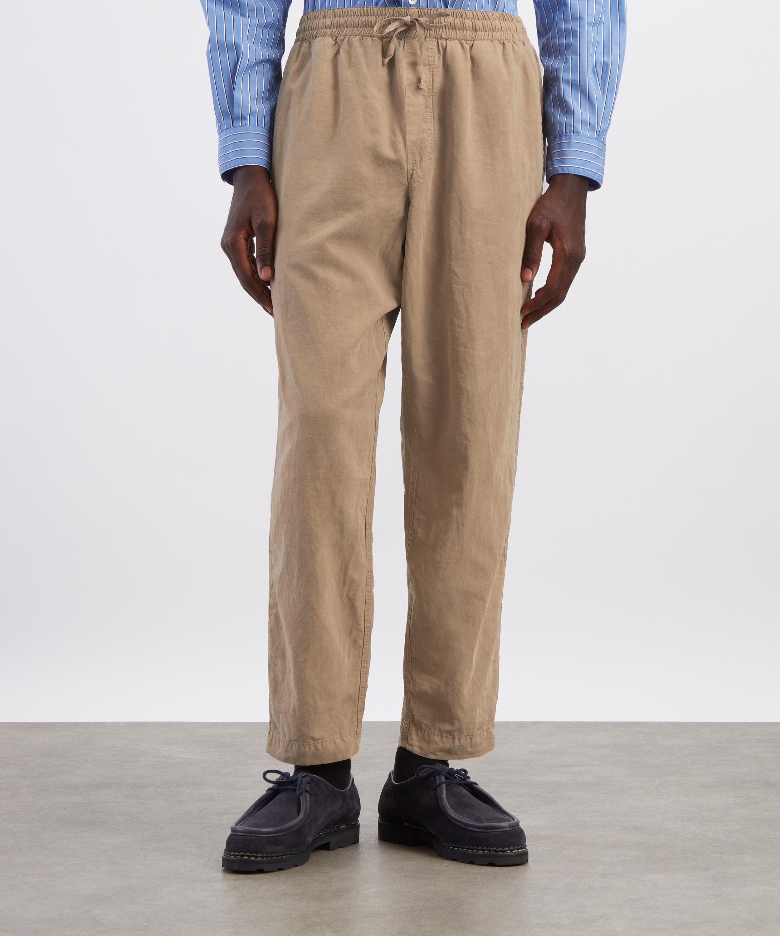 YMC - Alva Taupe Skater Trousers image number 2