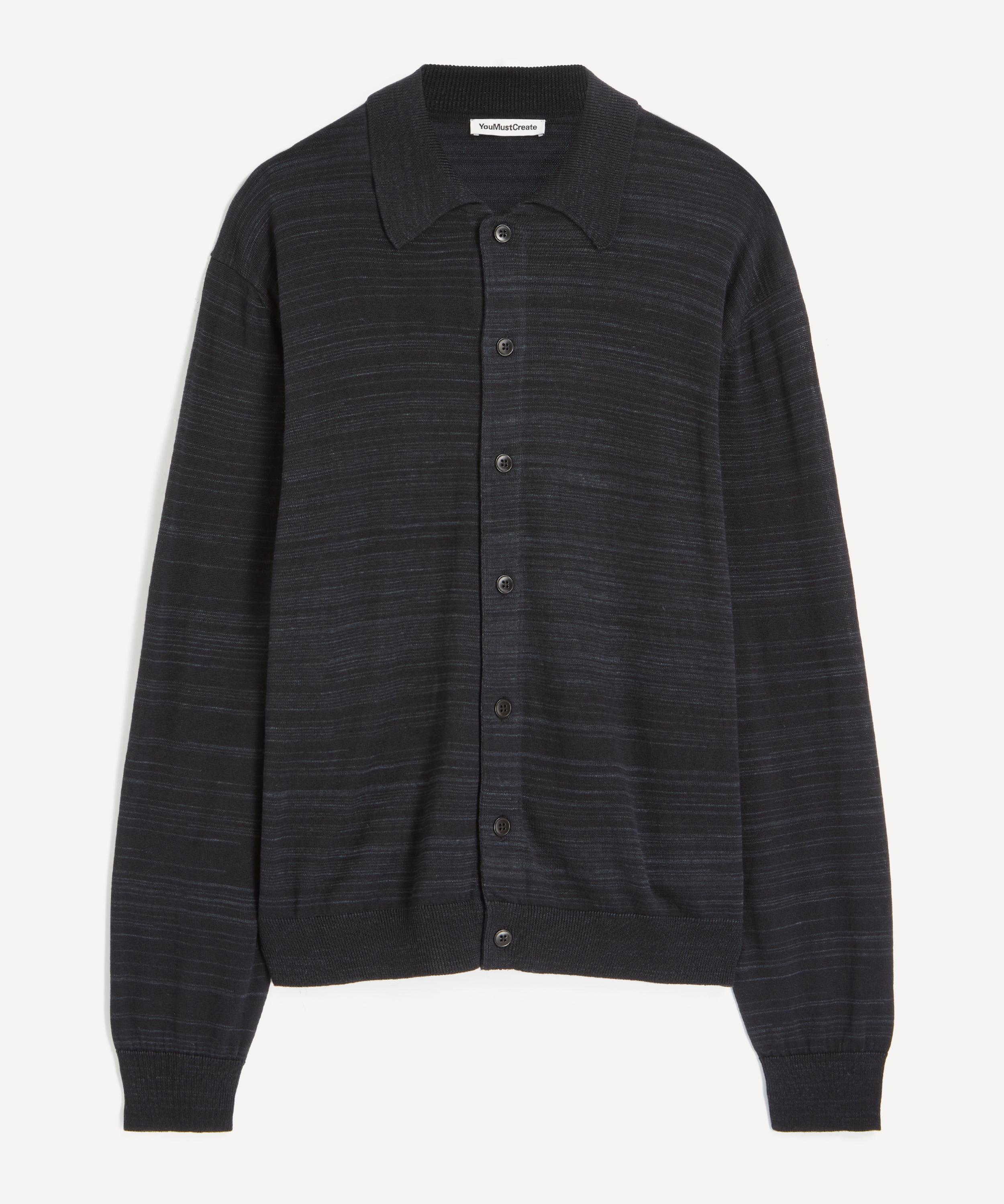YMC - Black Ratpack Cardigan