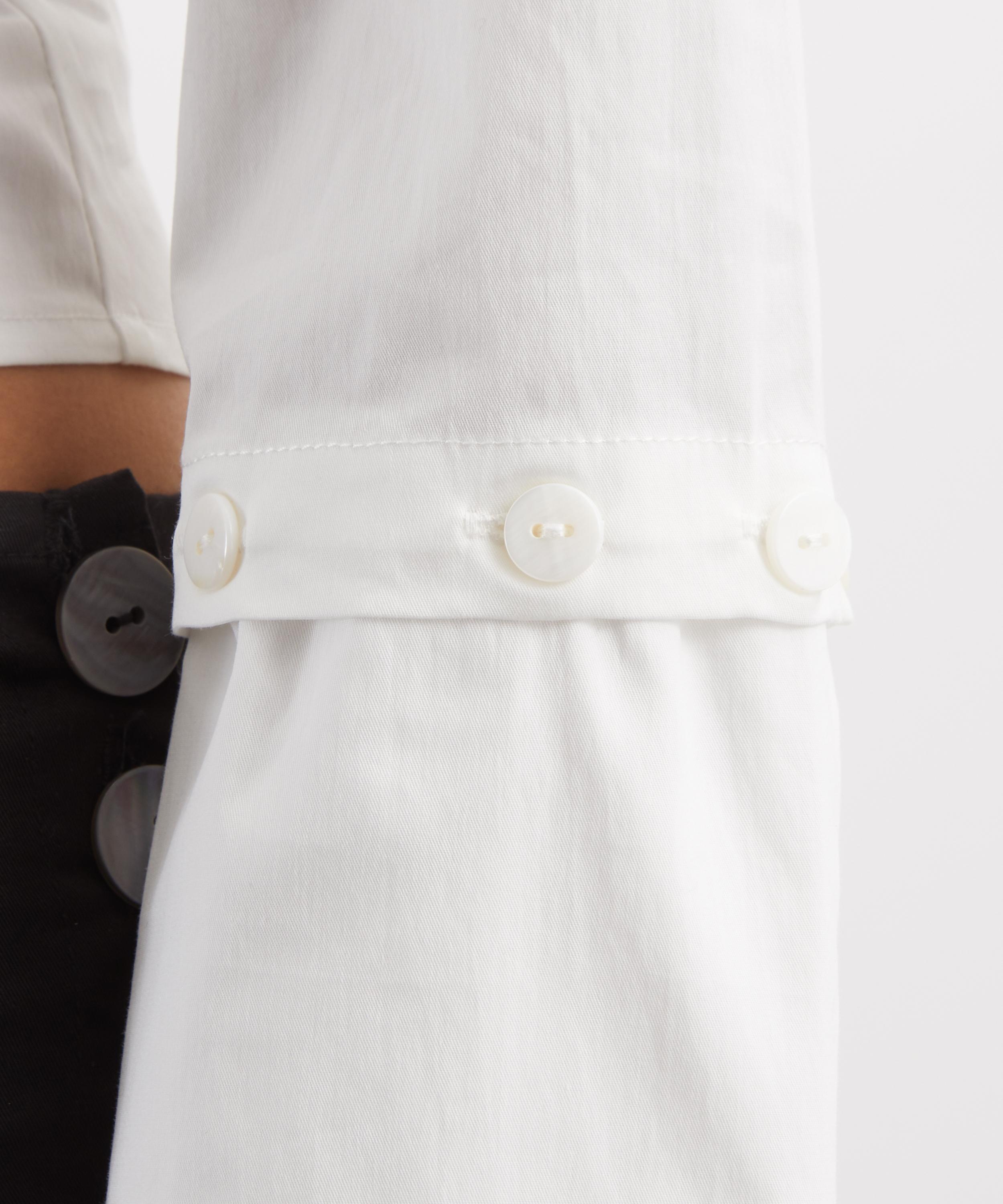 Caspar the Label - White Poet Long-Sleeve Shirt image number 4