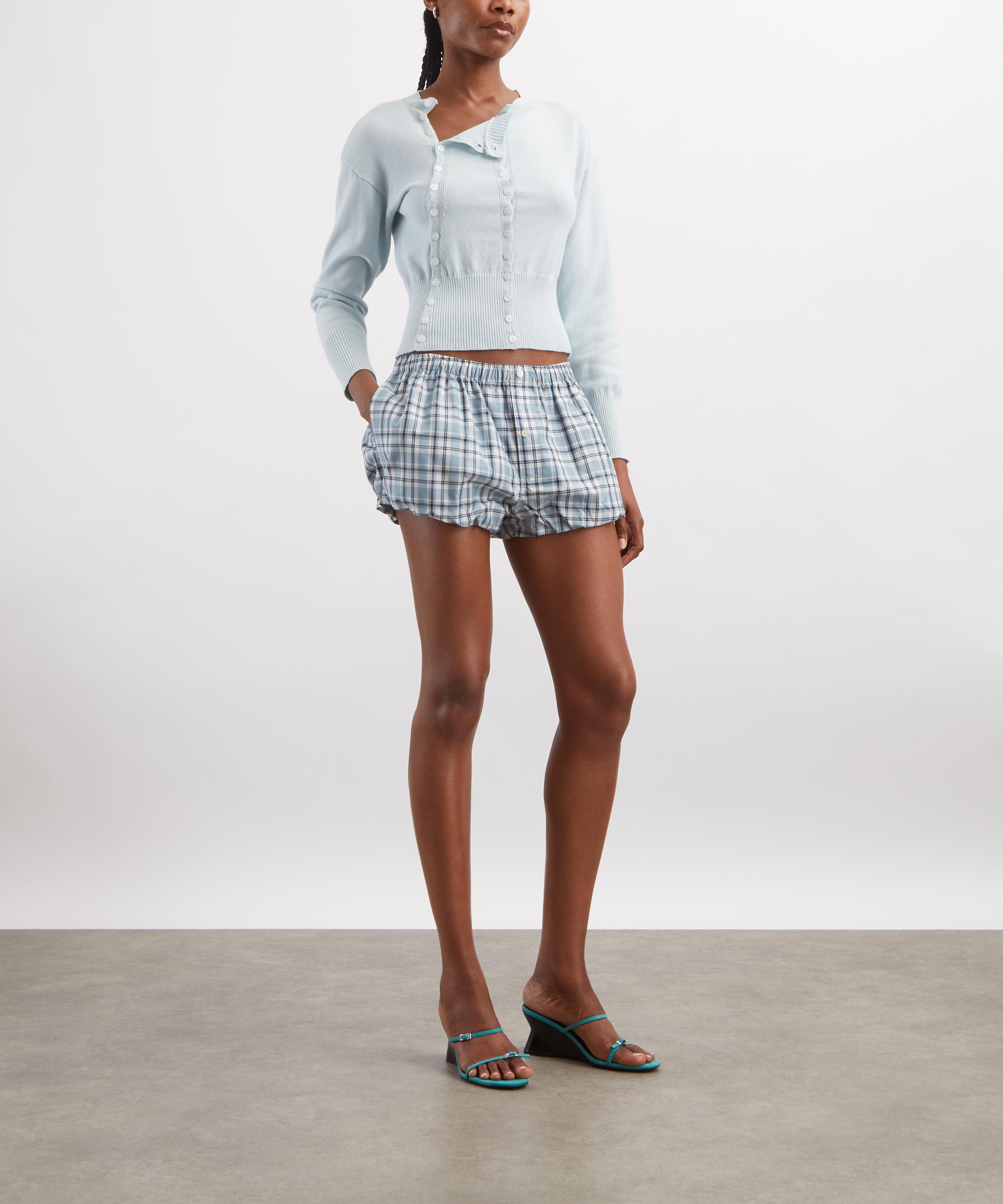 Caspar the Label - The Poet Cardigan Icy Blue image number 1