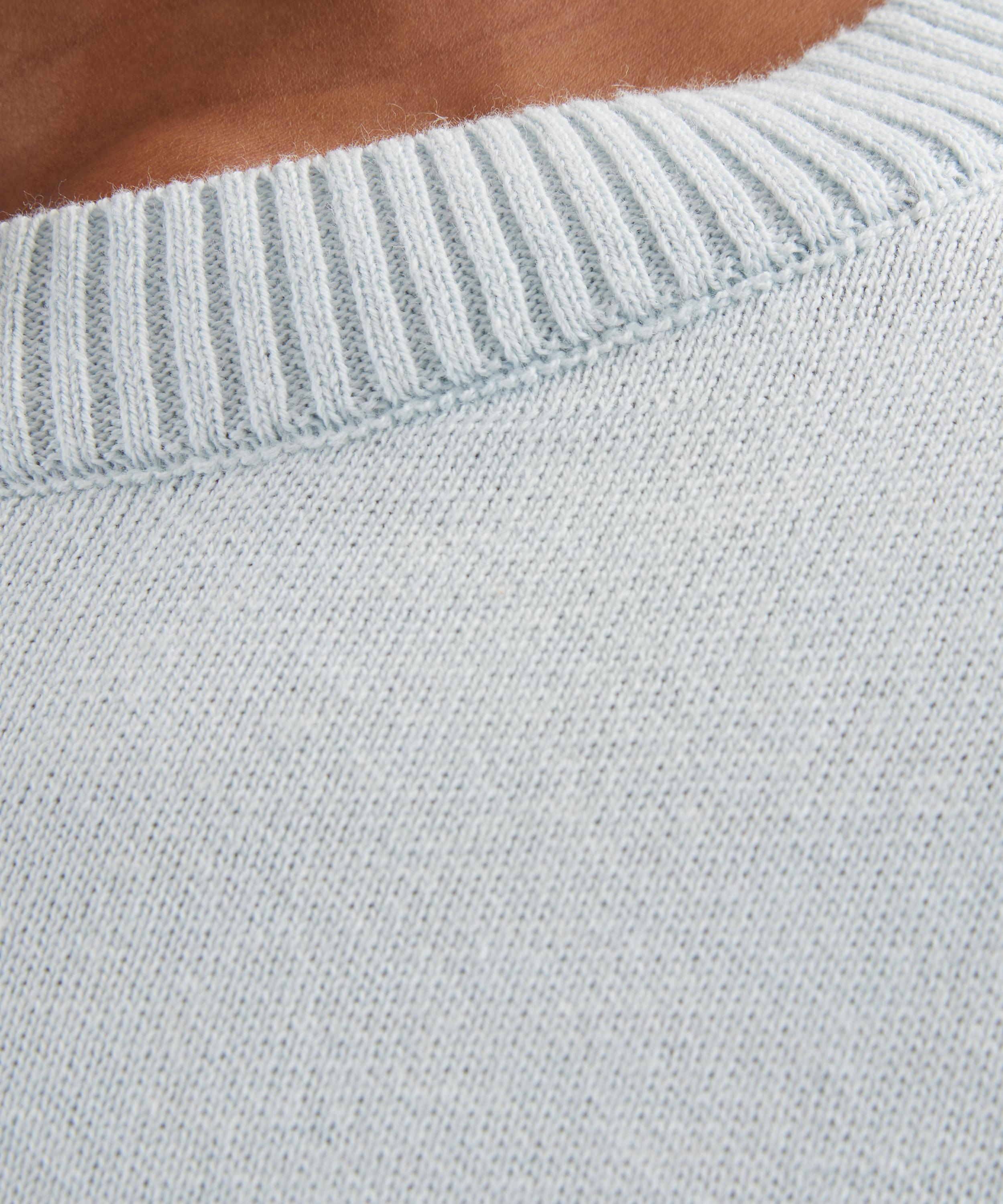 Caspar the Label - The Poet Cardigan Icy Blue image number 4