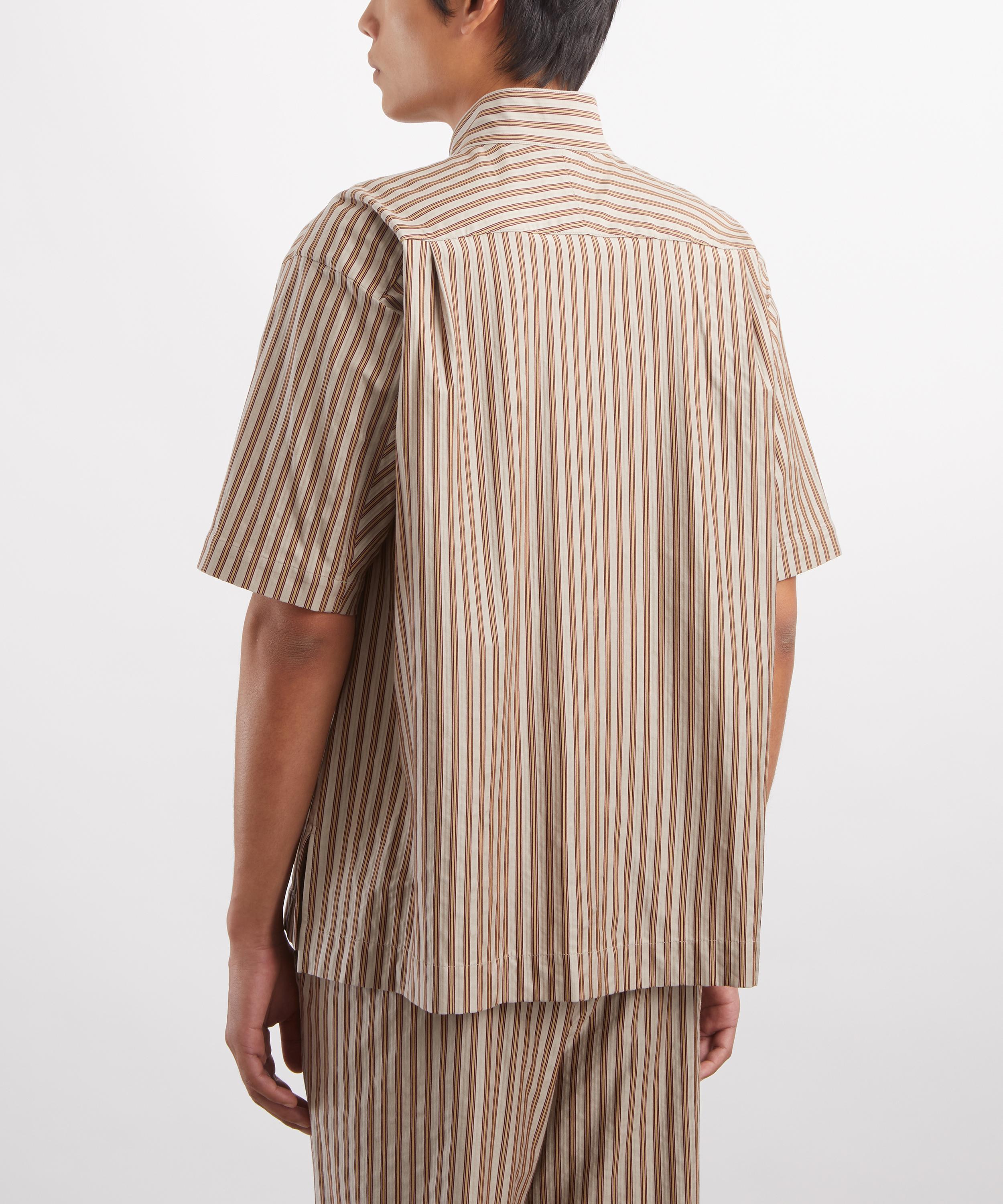 HOMME PLISS&Eacute; ISSEY MIYAKE - STRIPE JERSEY Shirt image number 3
