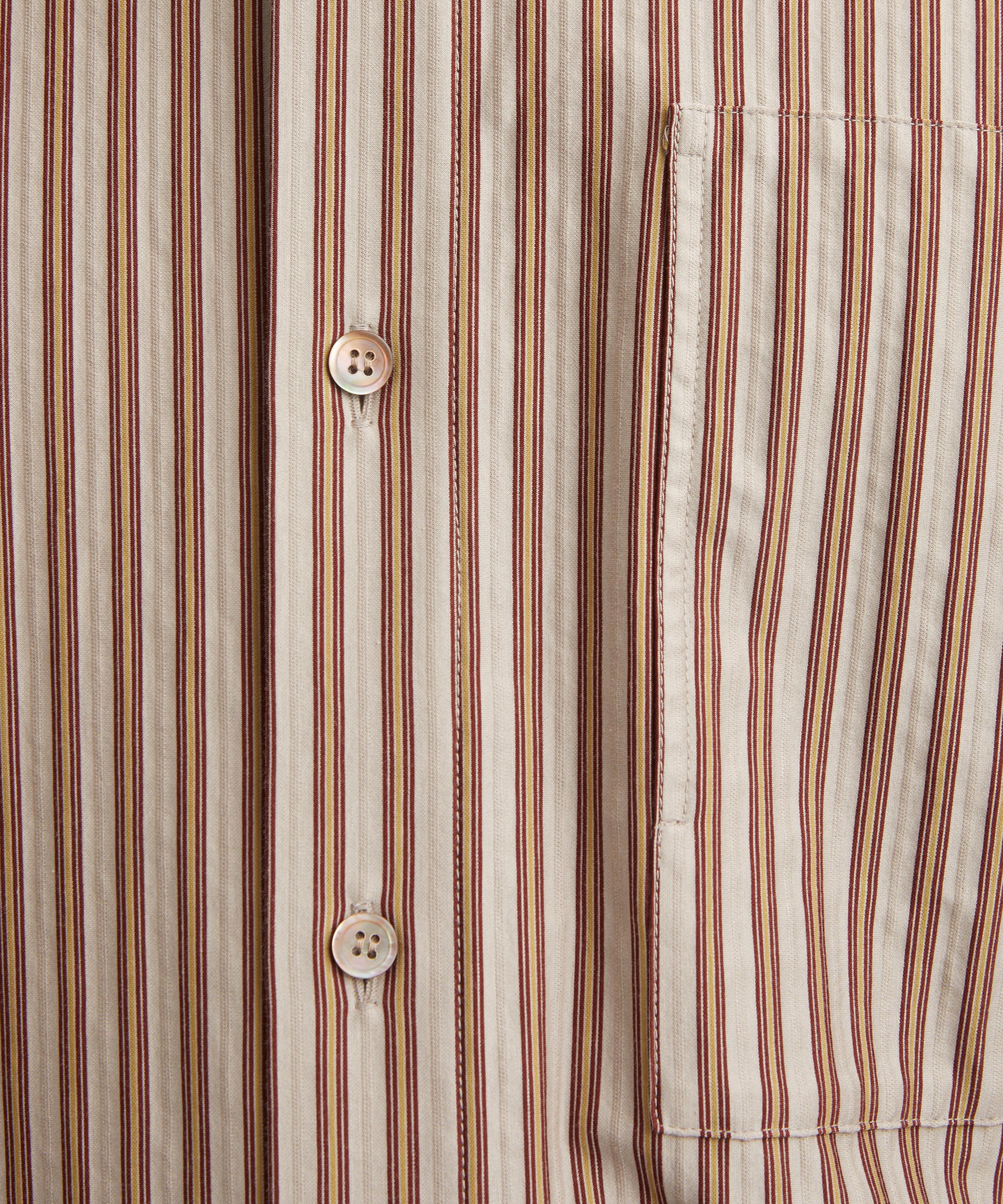 HOMME PLISS&Eacute; ISSEY MIYAKE - STRIPE JERSEY Shirt image number 4