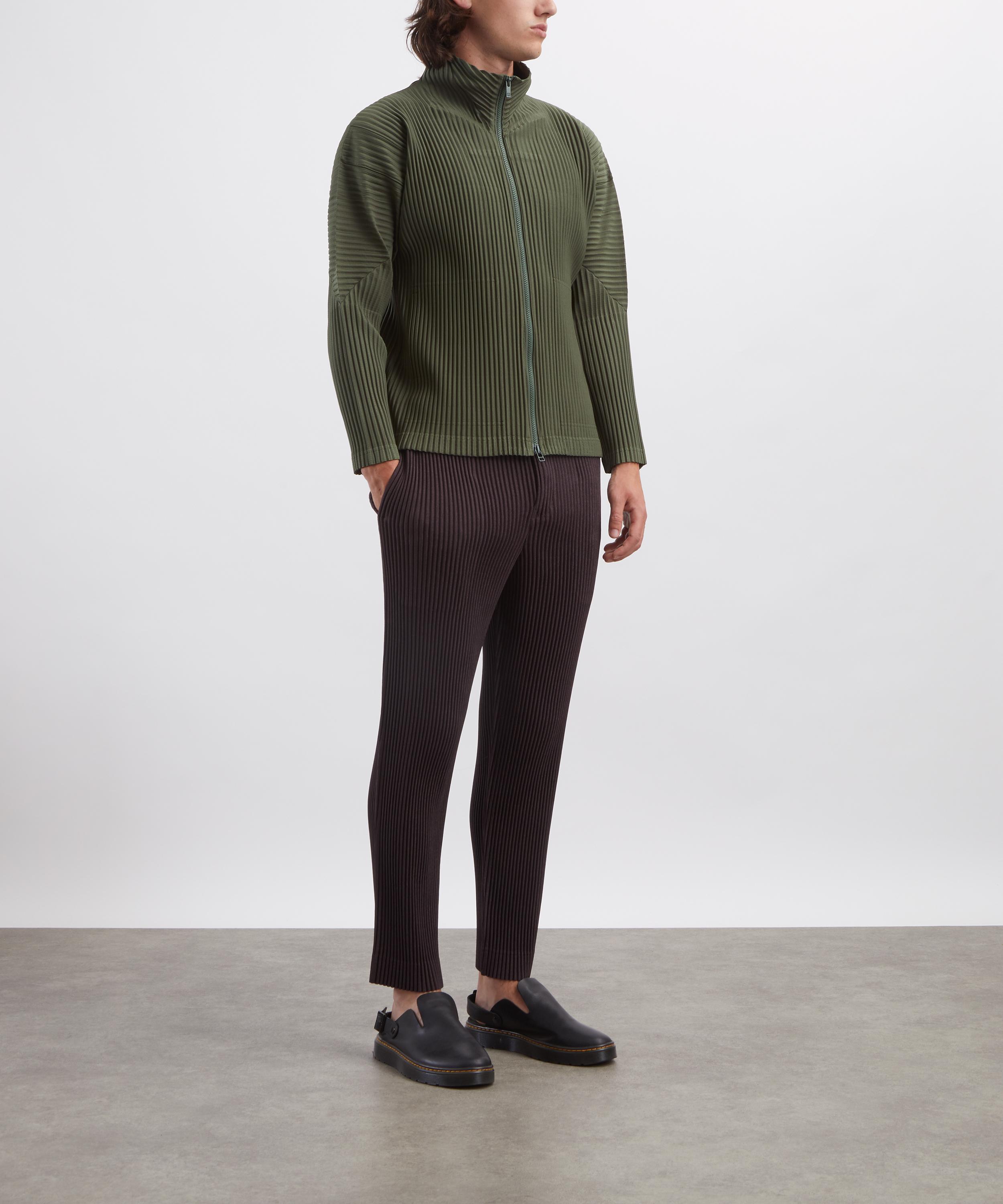 HOMME PLISS&Eacute; ISSEY MIYAKE - LINEN LIKE Trousers image number 1