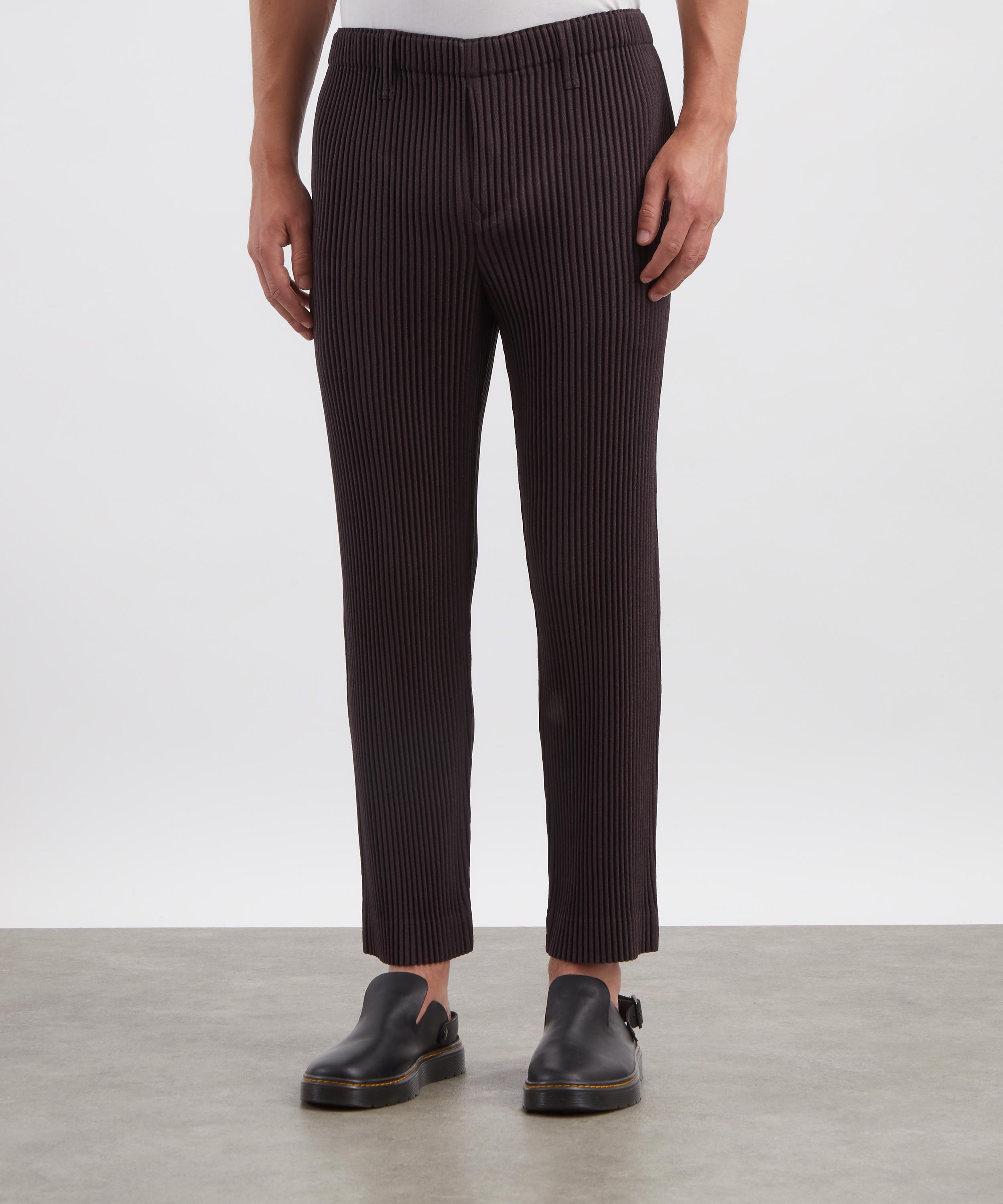 HOMME PLISS&Eacute; ISSEY MIYAKE - LINEN LIKE Trousers image number 2