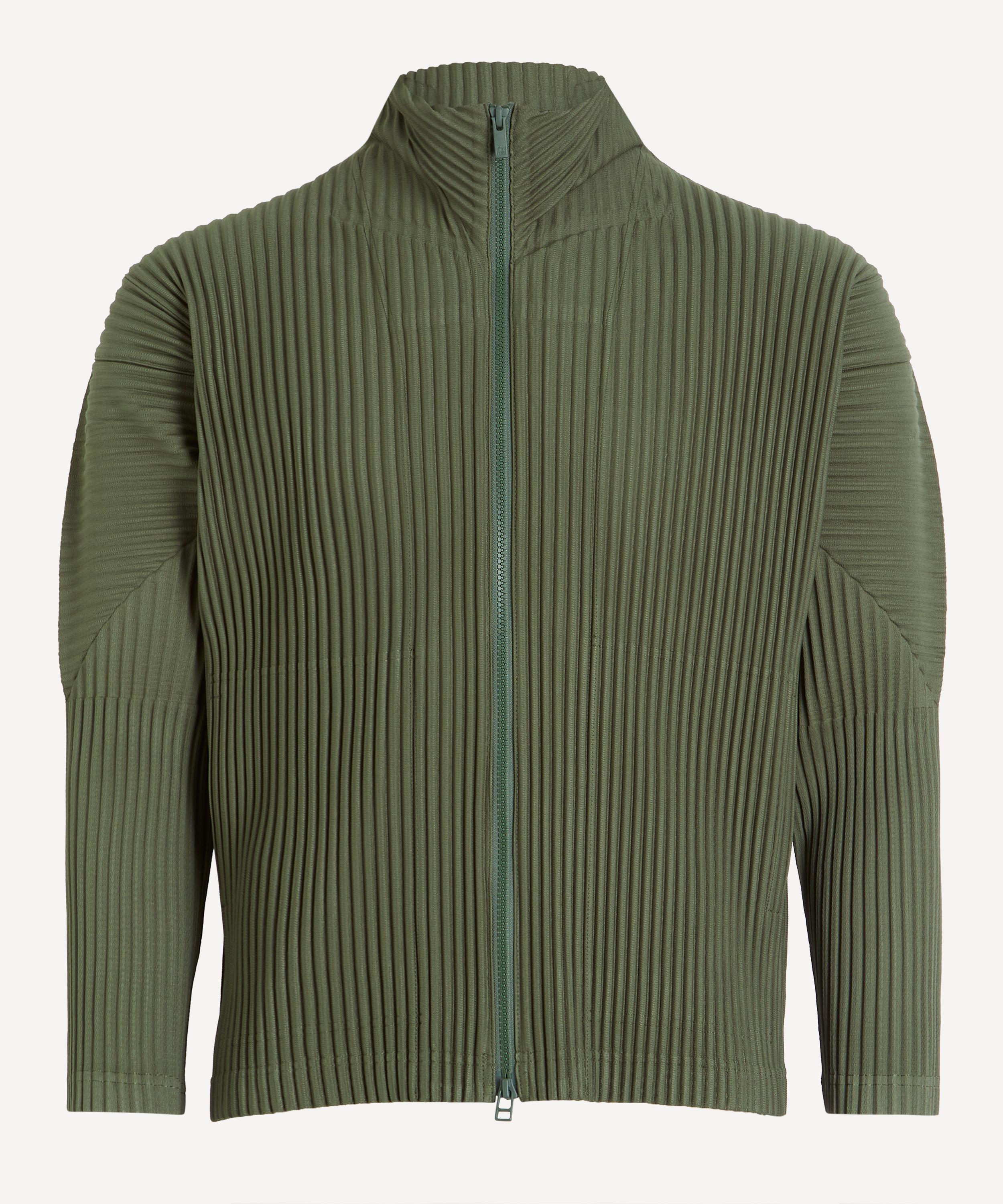 HOMME PLISS&Eacute; ISSEY MIYAKE - COLOUR PLEATS 2 Pleated Zip Jacket