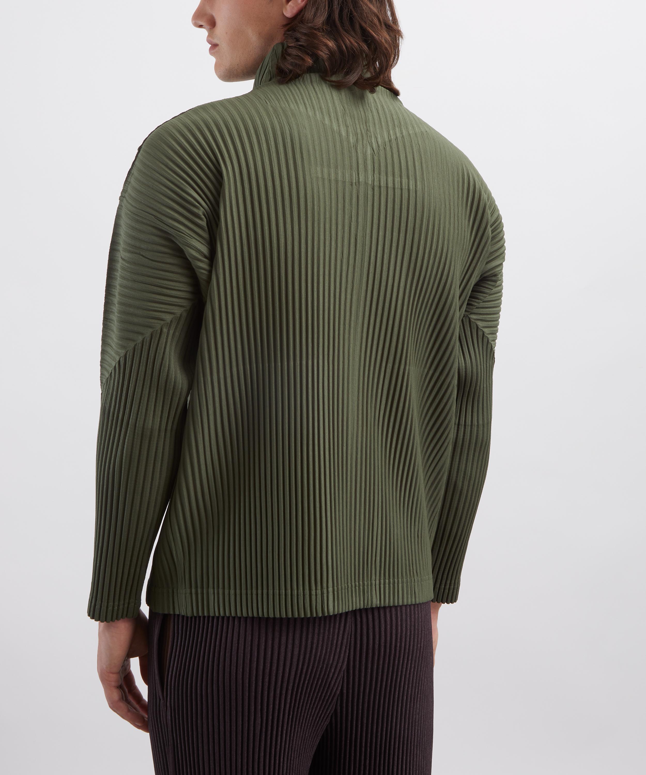HOMME PLISS&Eacute; ISSEY MIYAKE - COLOUR PLEATS 2 Pleated Zip Jacket image number 3