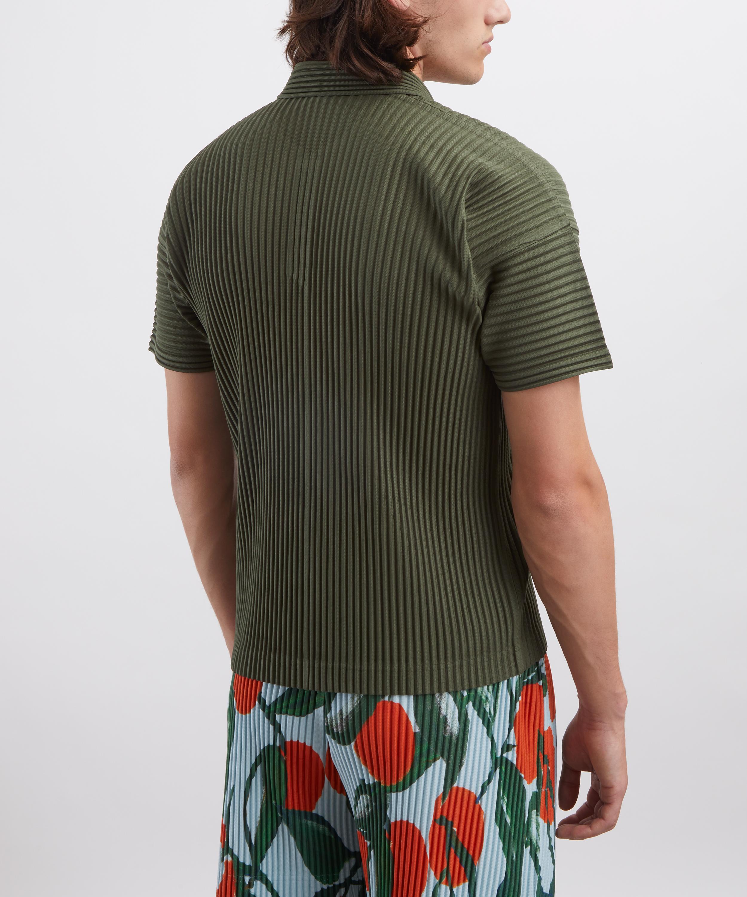 HOMME PLISS&Eacute; ISSEY MIYAKE - COLOUR PLEATS 2 Pleated Polo Shirt image number 3