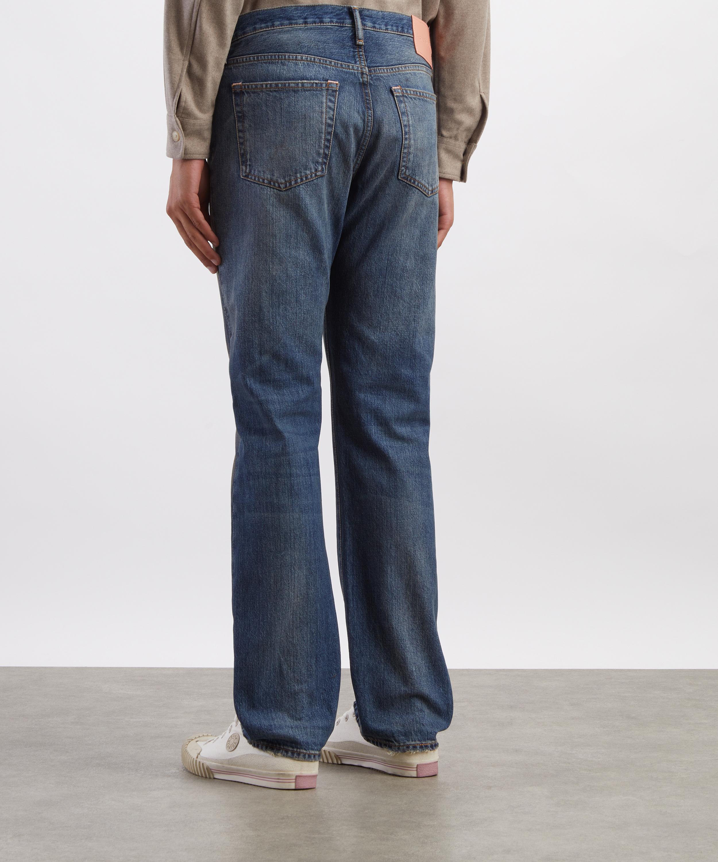 Acne Studios - Regular Fit 1996 Jeans in Mid-Blue image number 3