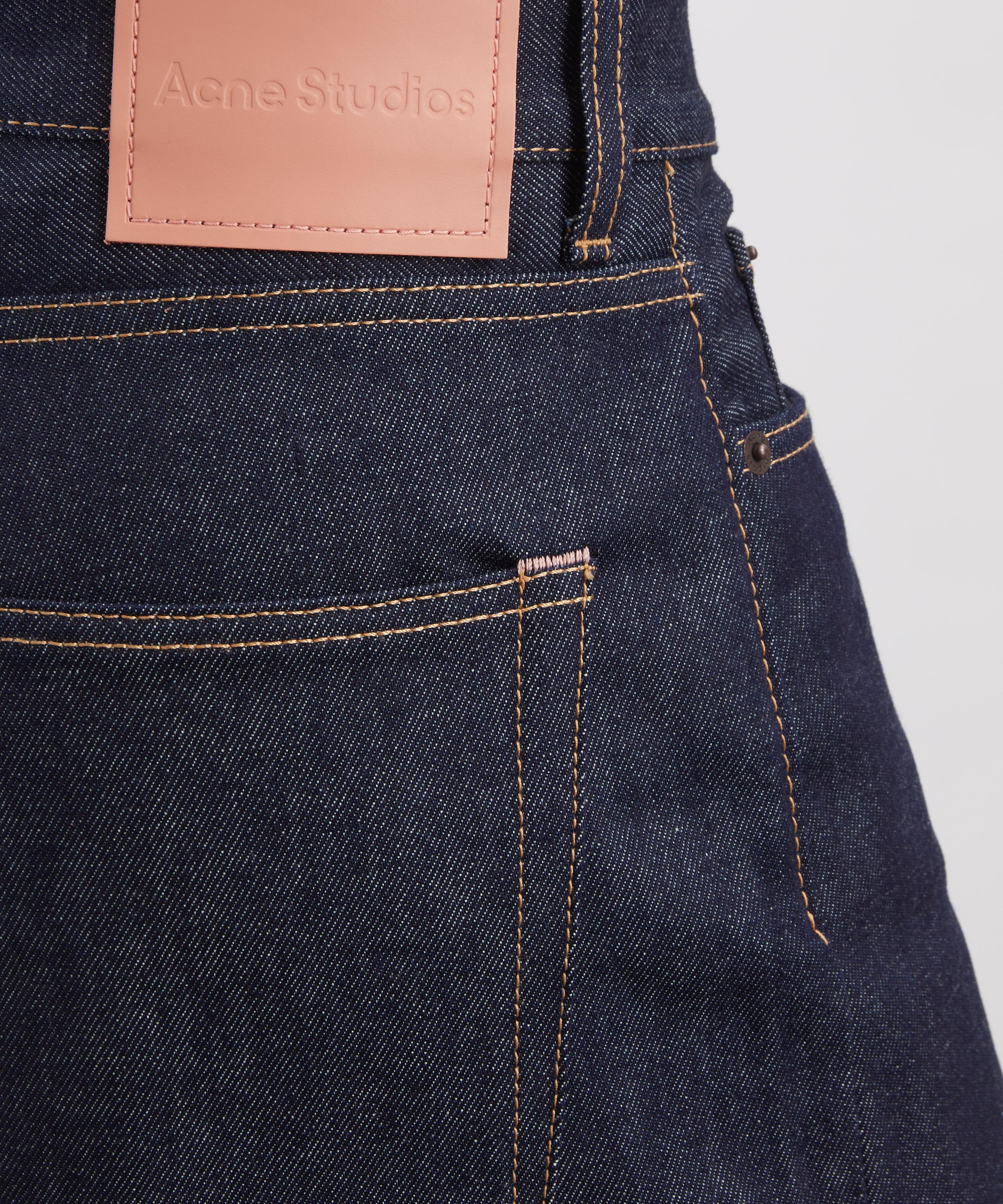Acne Studios - Loose Fit 1981 Jeans in Indigo Blue image number 4