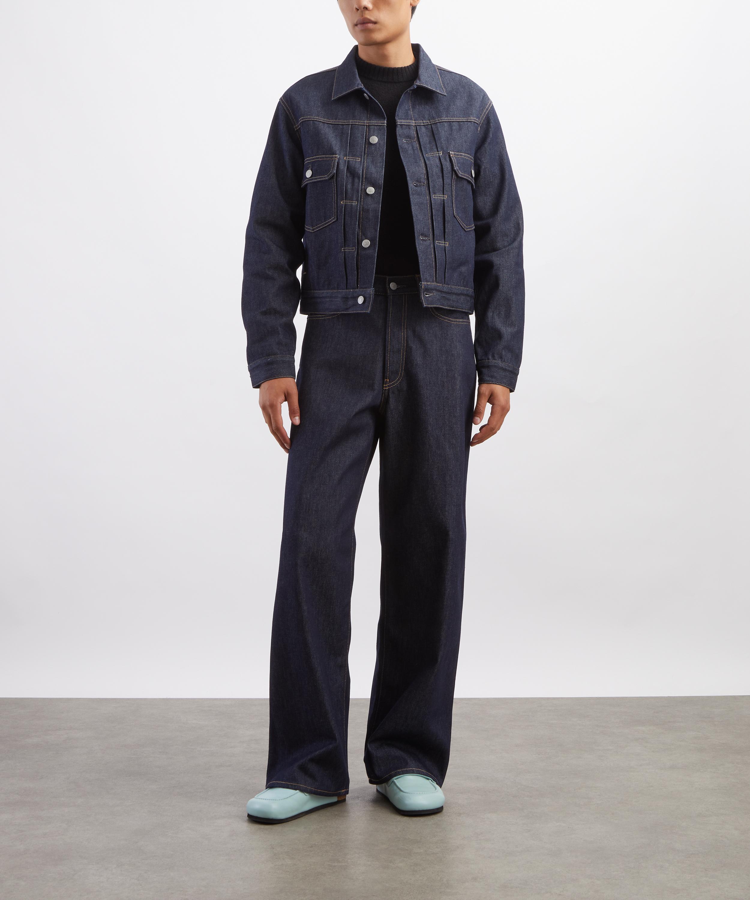 Acne Studios - Indigo Blue Denim Jacket image number 1